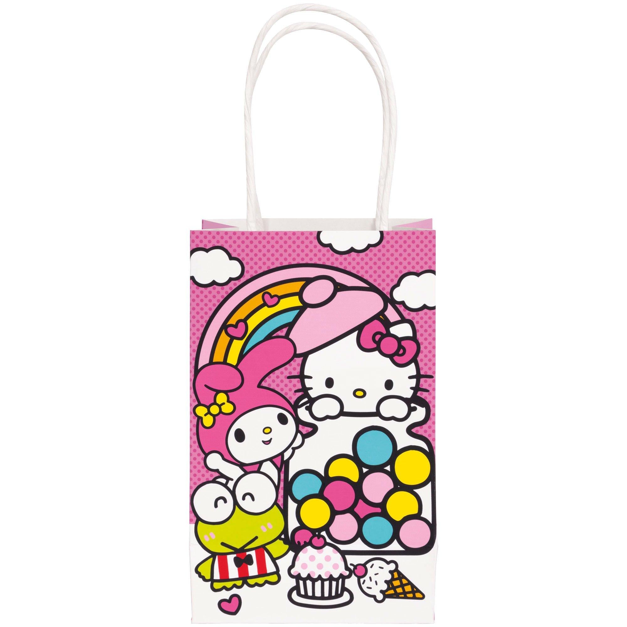 Hello Kitty and Friends Kraft Favor Bags. 5.25in x 8.25in. 8ct - Sanrio - Image 2