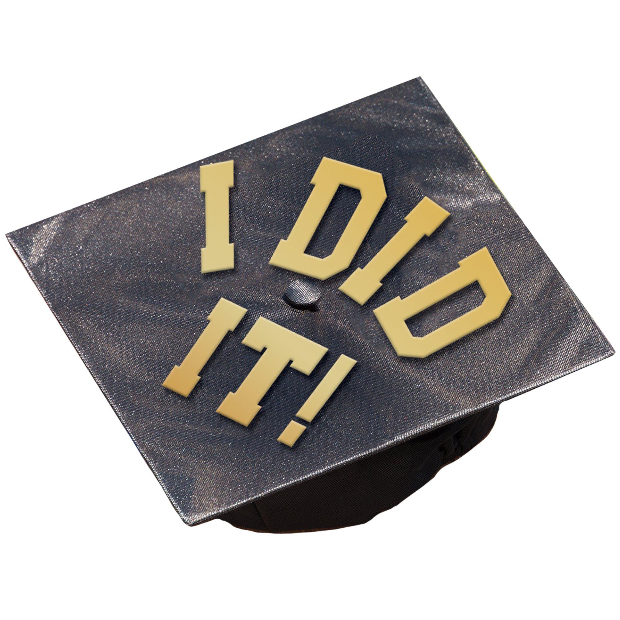 Grad Cap Decorating Kit - I Did It - Image 2