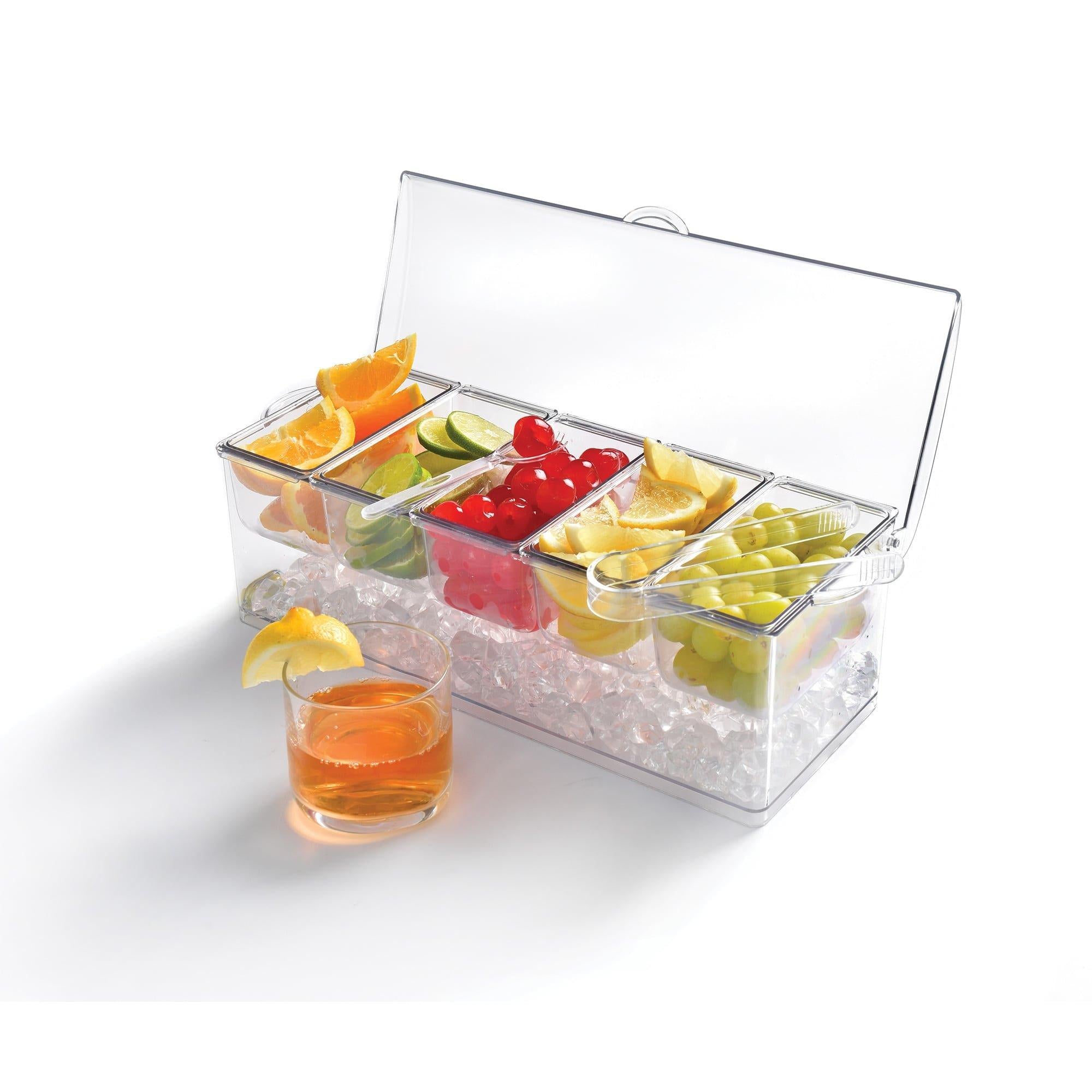Cocktail Garnish Tray. 9pc
