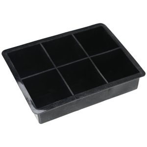 Square Silicone Ice Cube Tray. Large