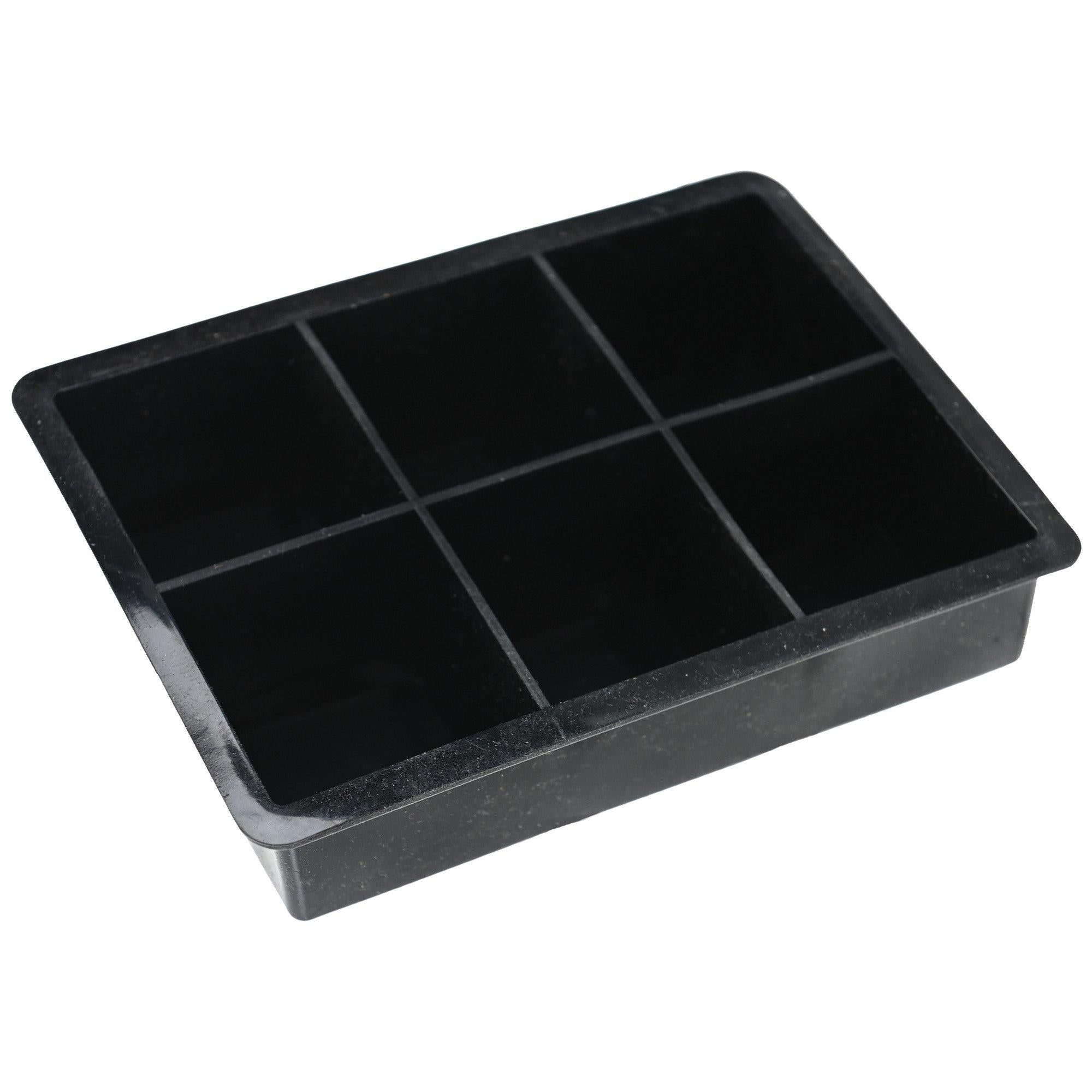 Square Silicone Ice Cube Tray. Large