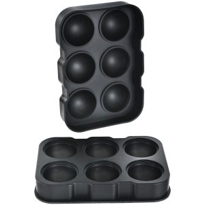Round Silicone Ice Cube Tray. Large