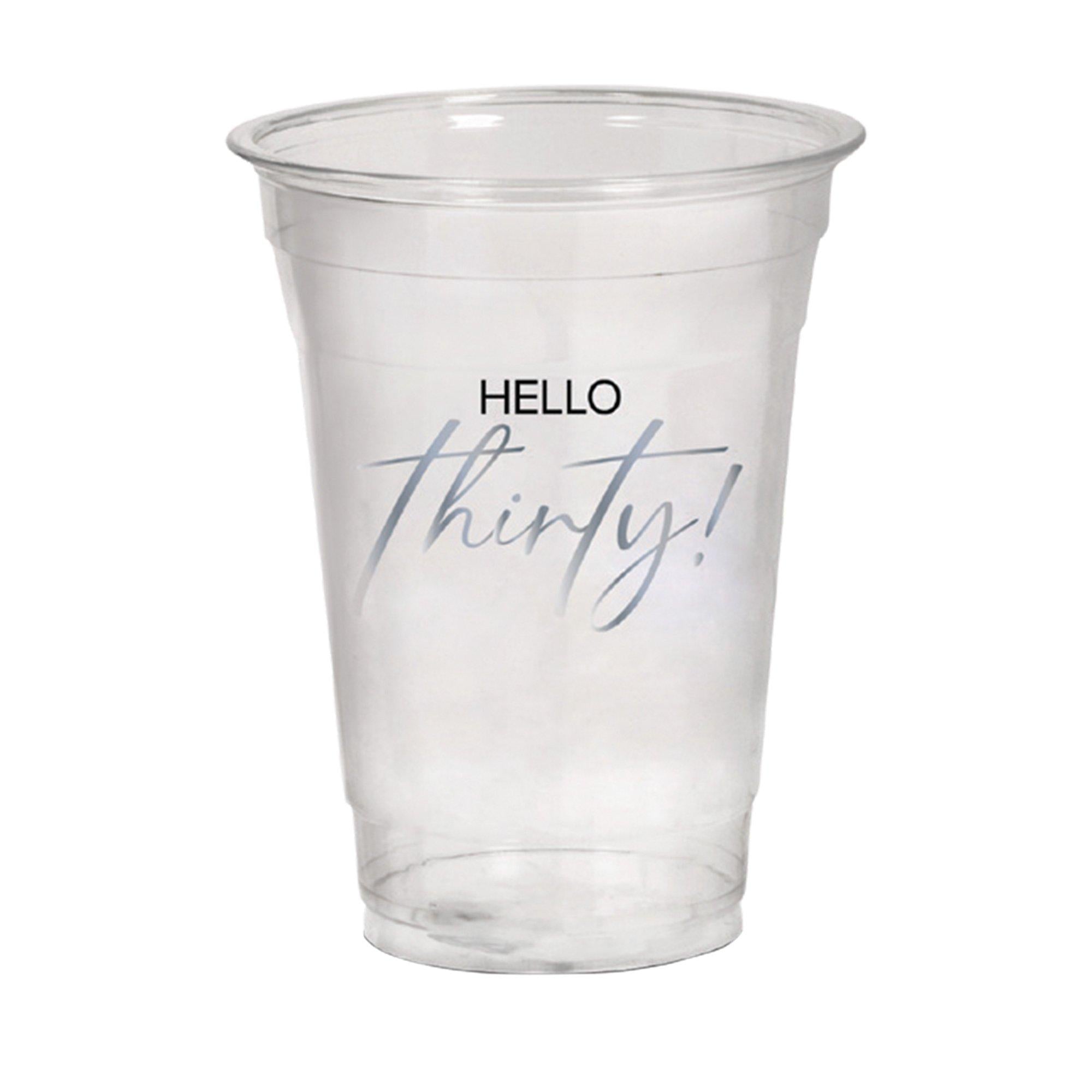 Milestone 30th Birthday 16oz Cup. 20ct
