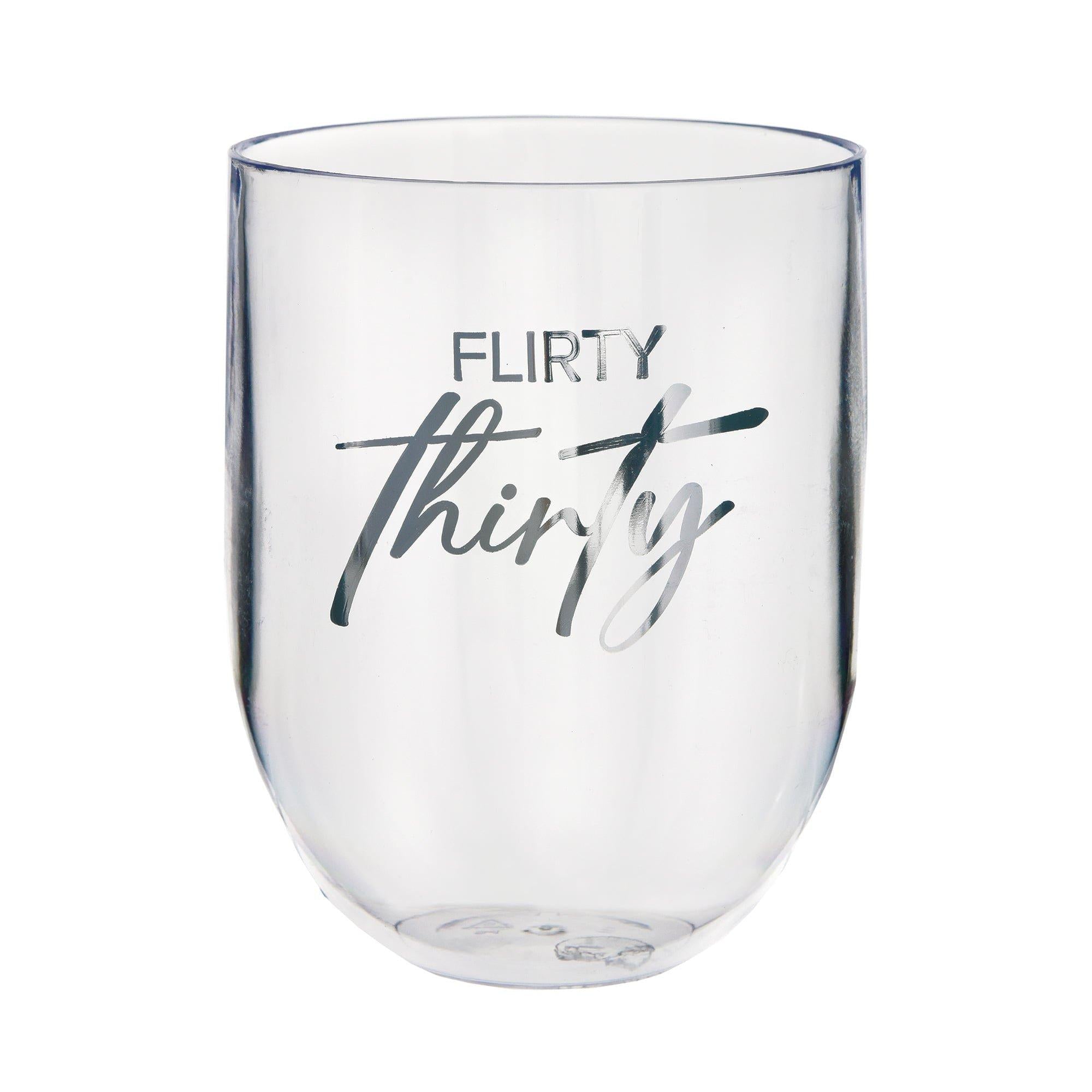 Thirty! Wine Glasses. 4pc - Image 4