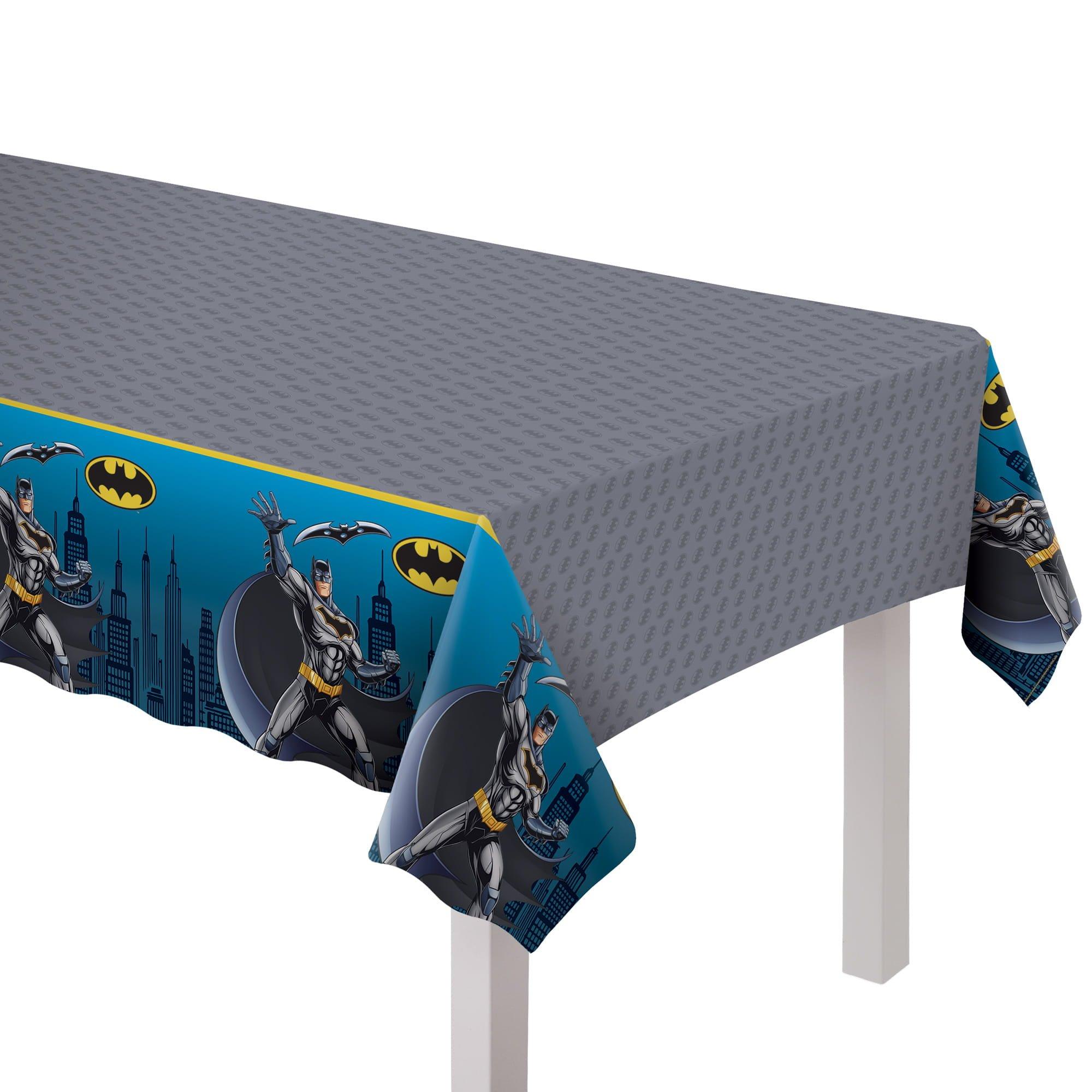 Batman Gotham Plastic Table Cover. 54in x 96in
