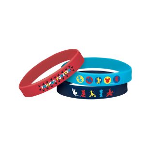 Mickey Mouse Clubhouse Rubber Bracelets. 6ct