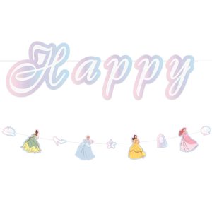 Disney Princess Once Upon A Time Letter Banner with Accent Banner