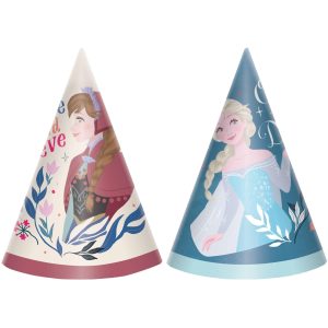 Frozen Party Hats. 8ct