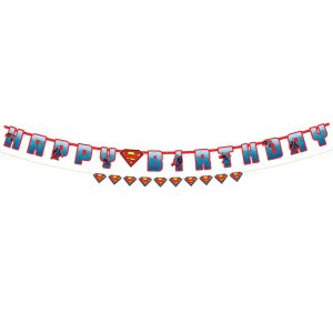 Superman Banner. 2pc