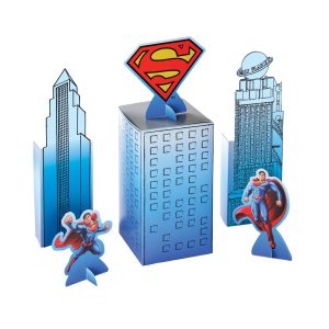 Superman Centerpiece. 6pc