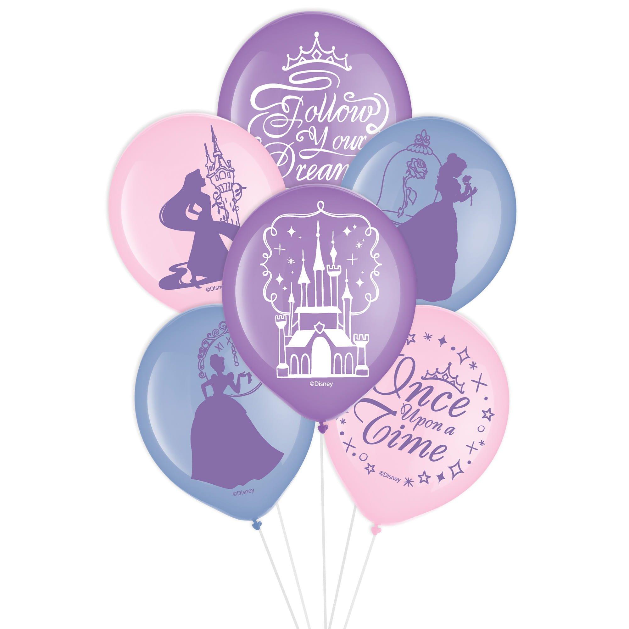 Disney Princess Once Upon A Time Latex Balloons. 6ct