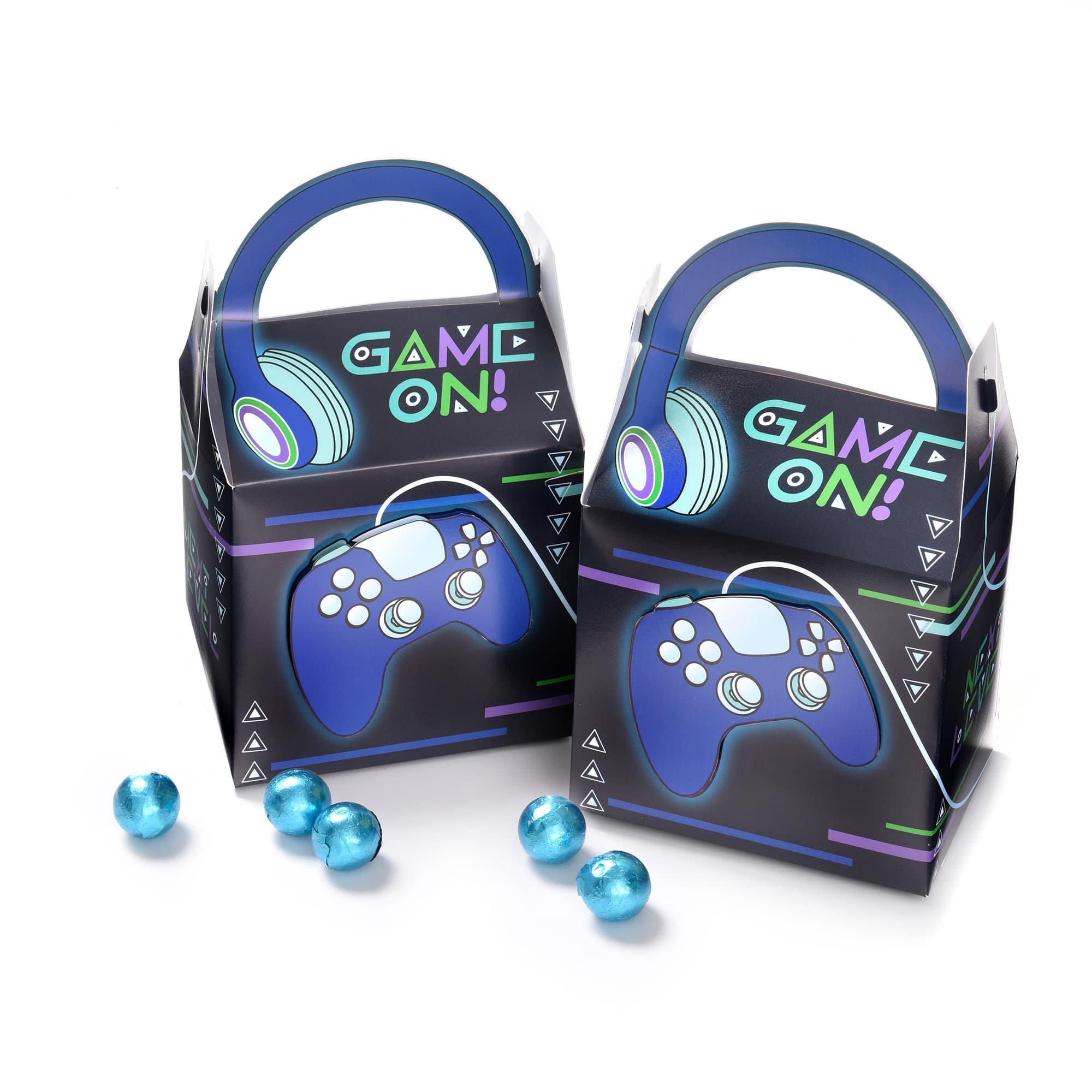 Game On Favor Box. 8ct