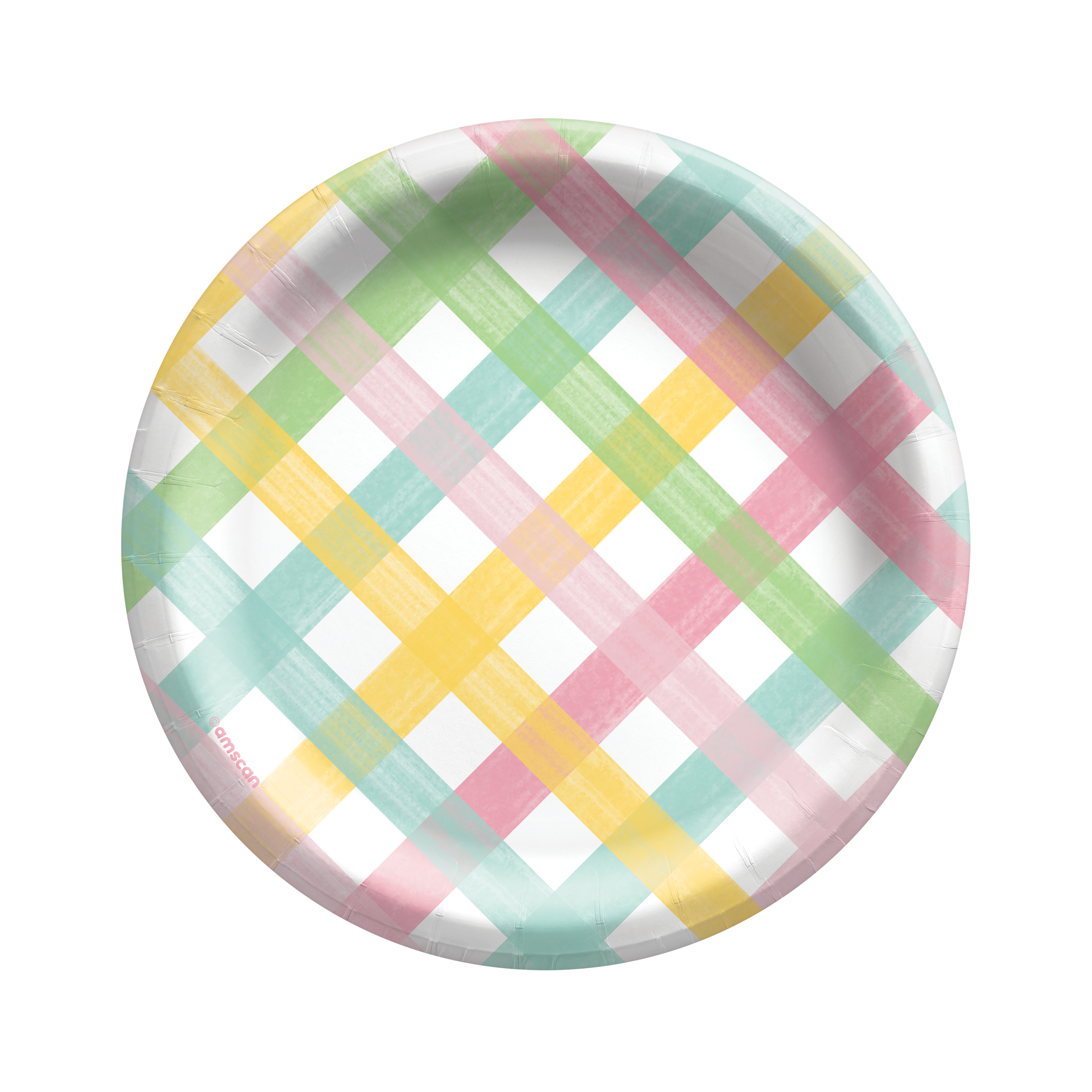 Spring Fun Paper Dessert Plates. 8ct