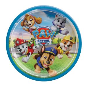 Paw Patrol Lunch Plates. 9in. 8ct