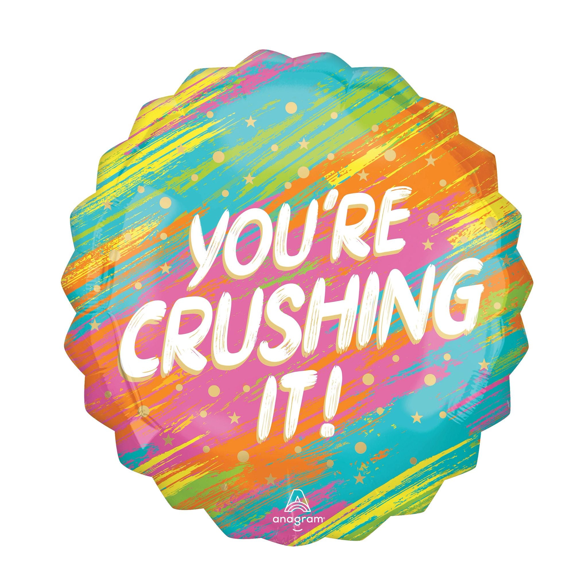 You're Crushing It! Foil Balloon. 28in