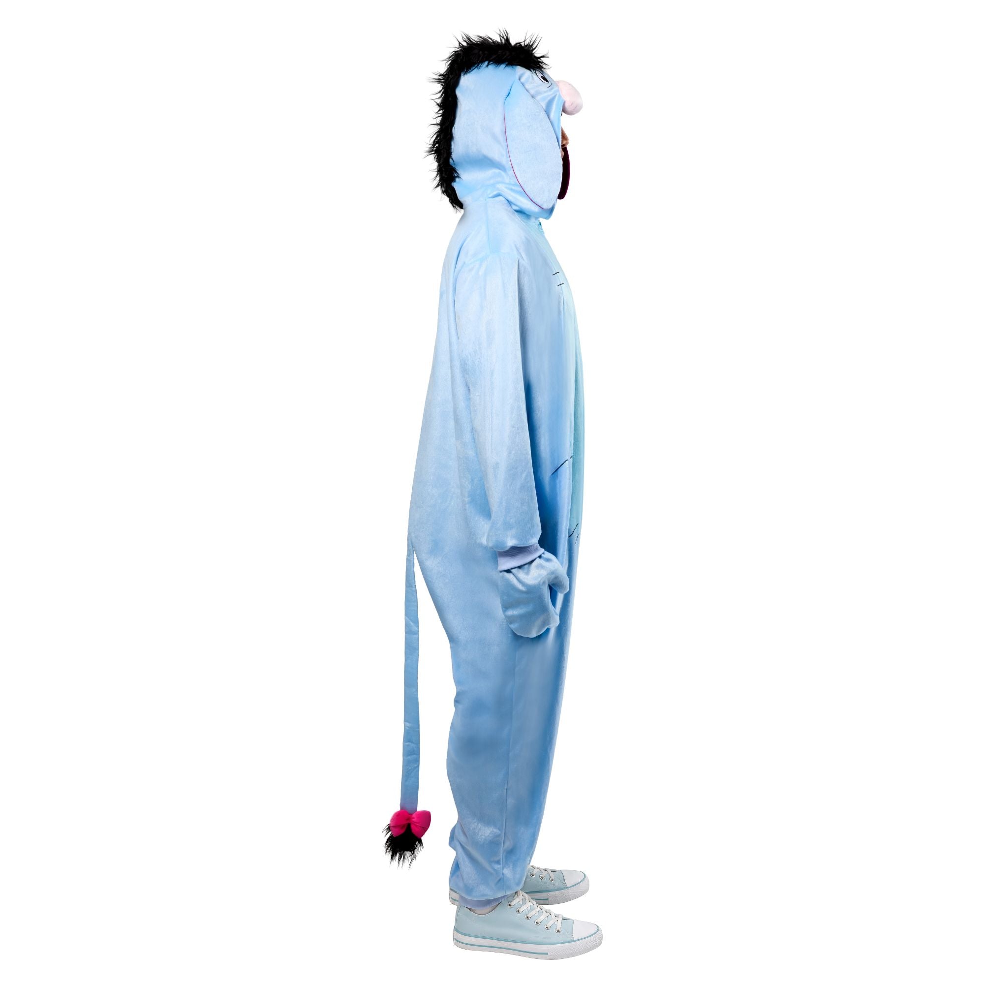 Disney Winnie the Pooh Eeyore Zipster Costume for Adults - Image 3