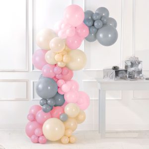 Air-Filled Latex Balloons Garland Boho Warms. 90pc