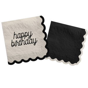 Birthday Chic Napkins. 16ct. Assorted Options