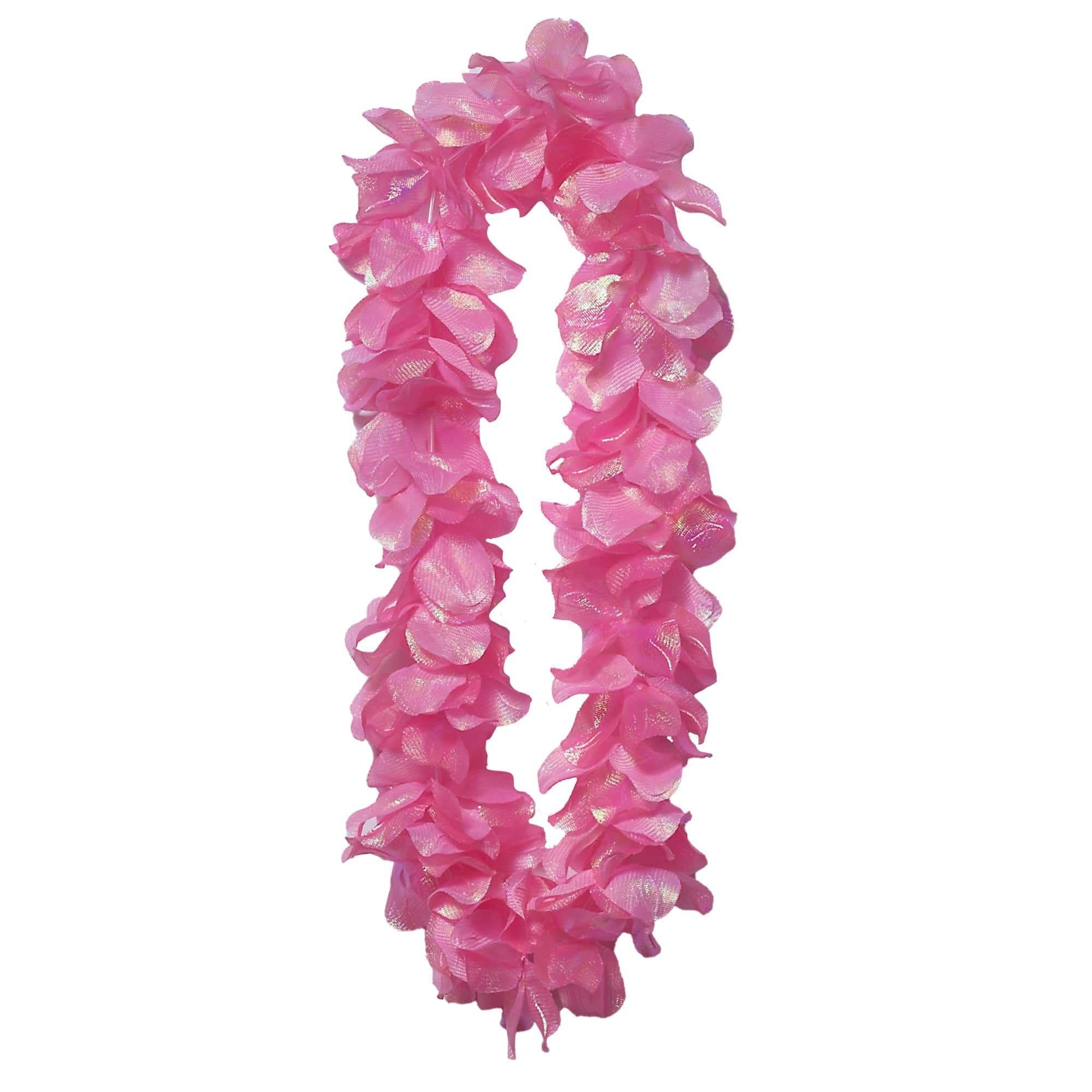 Deluxe Pearlized Lei. Assorted Colors - Image 2