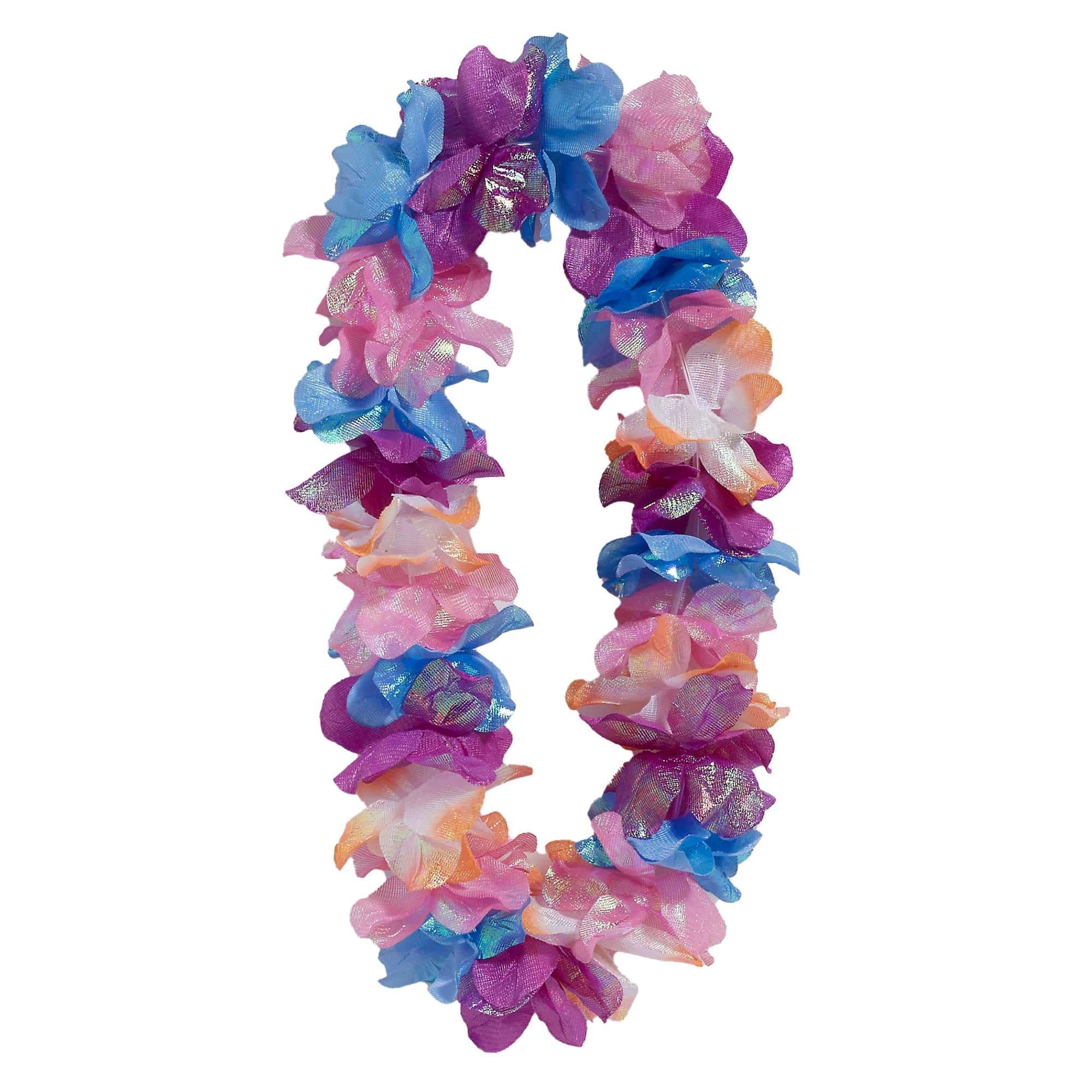 Deluxe Pearlized Lei. Assorted Colors - Image 3