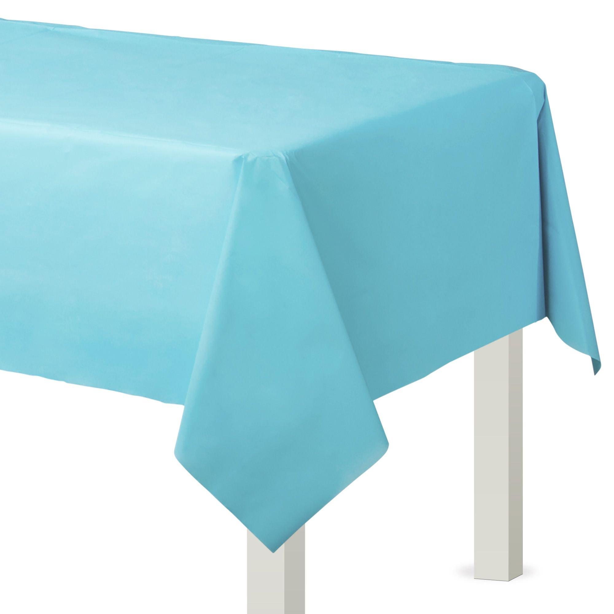 Plastic Table Cover. 54in x 108in. Assorted Colors - Image 7