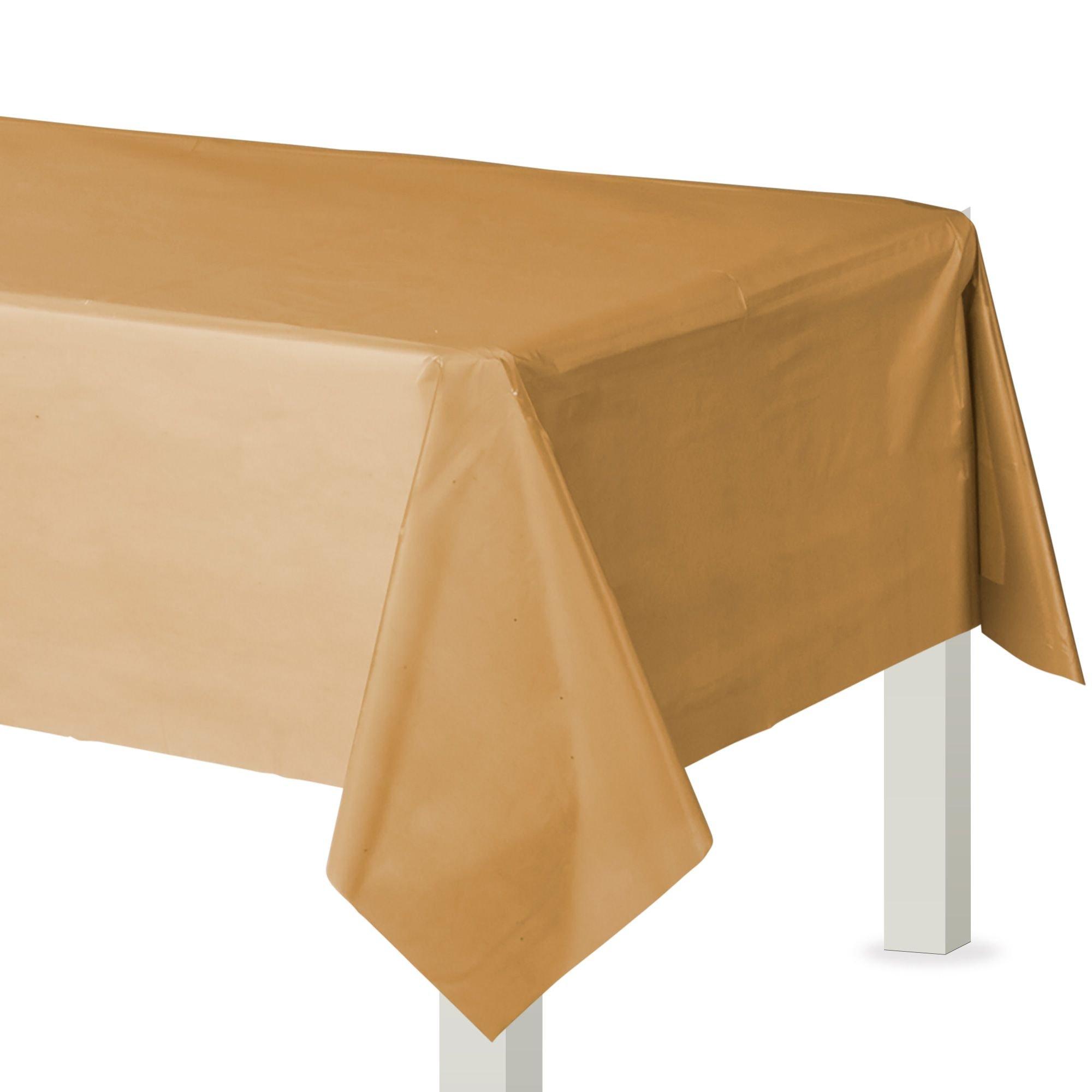 Plastic Table Cover. 54in x 108in. Assorted Colors - Image 12