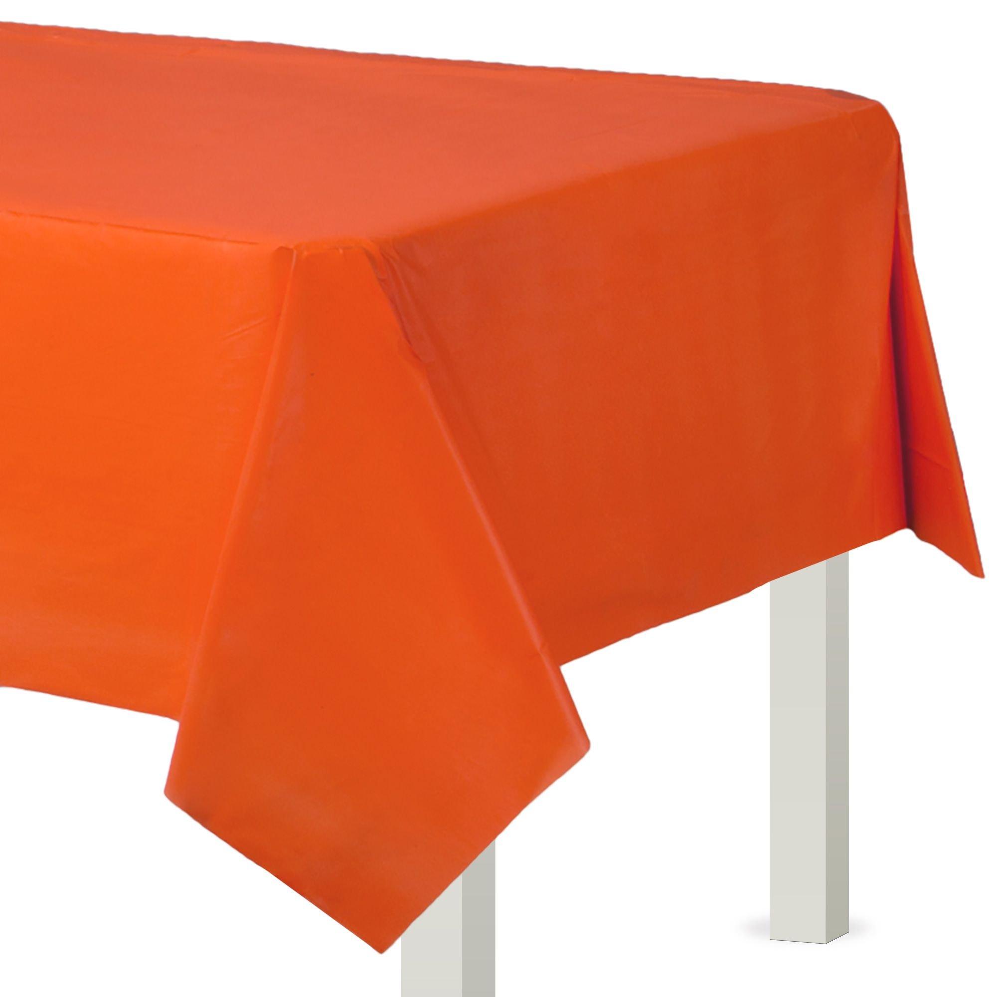Plastic Table Cover. 54in x 108in. Assorted Colors - Image 23
