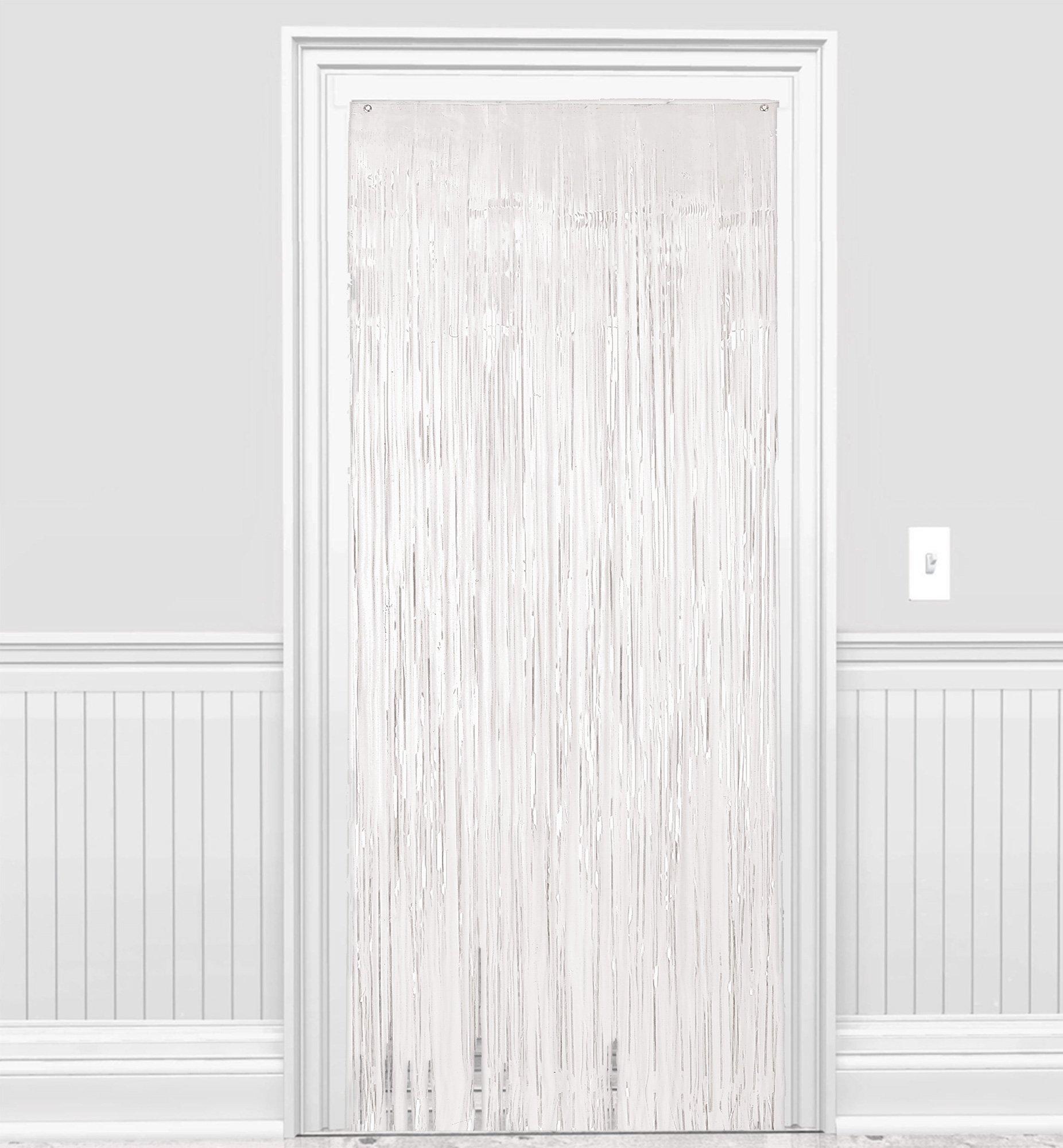 Foil Fringe Doorway Curtain. 3ft x 8ft. Assorted Colors - Image 9