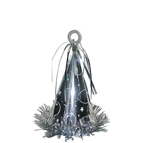 Party Hat Balloon Weight. 6oz. Assorted Colors - Image 13