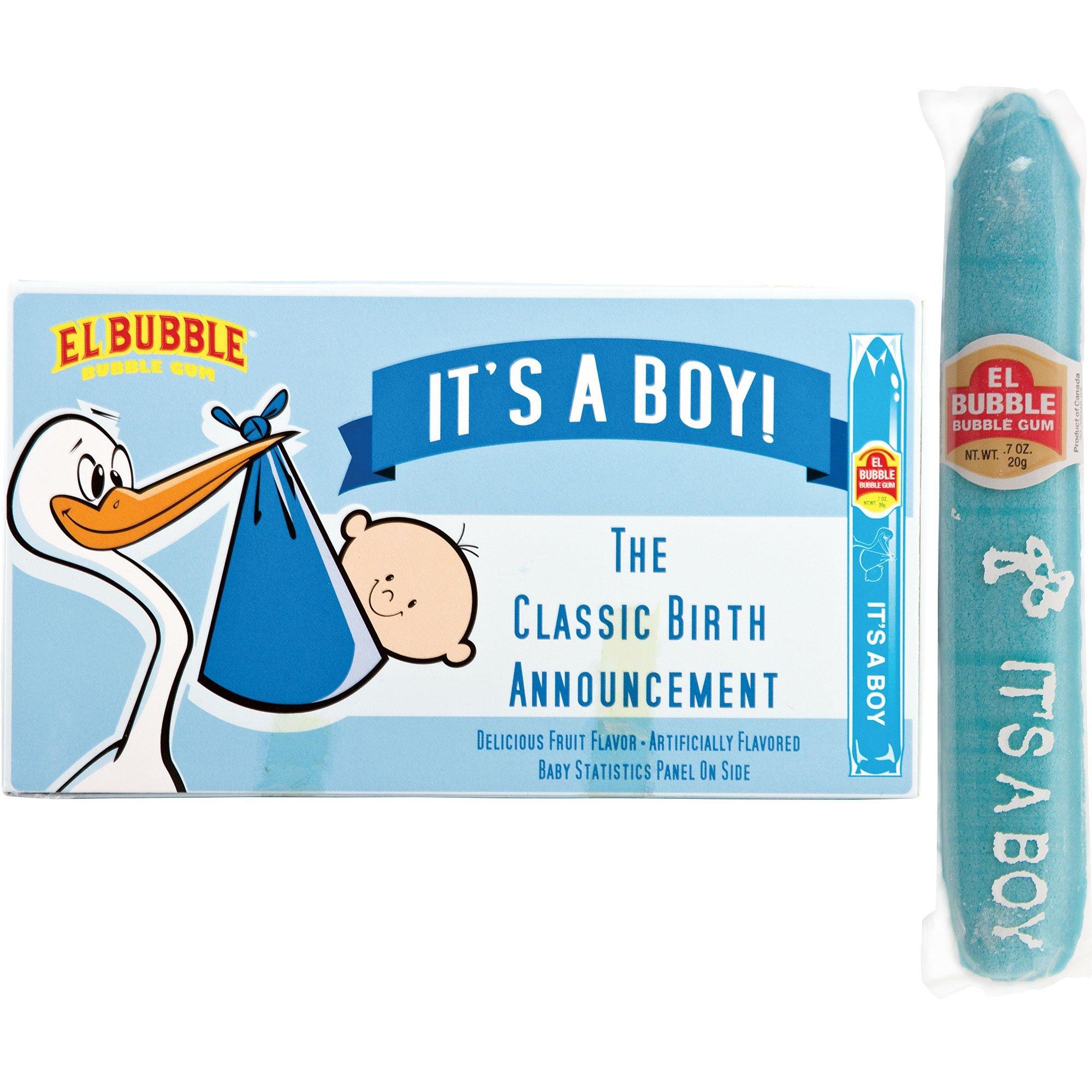 Baby Shower Bubble Gum Cigars 36ct. Assorted Colors - Image 2