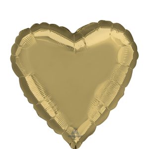 Heart Balloon. 17in. Assorted Colors