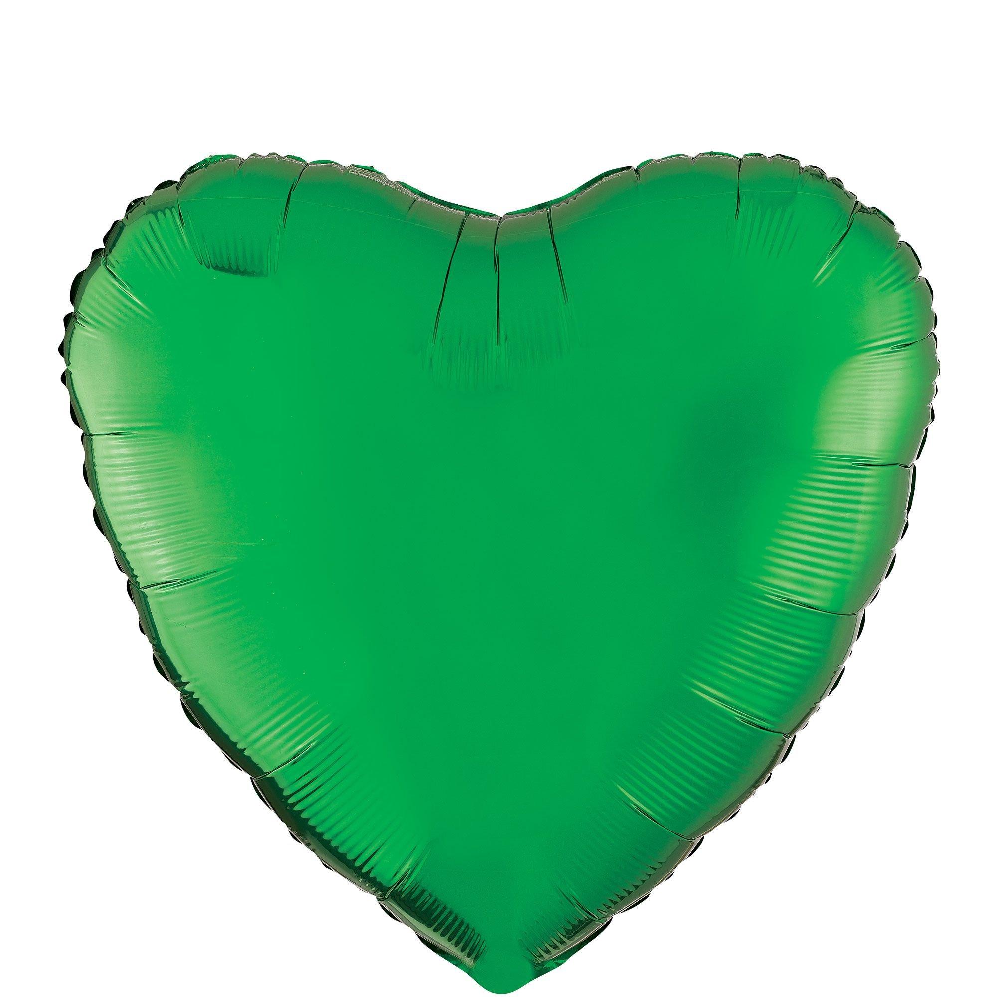 Heart Balloon. 17in. Assorted Colors - Image 10