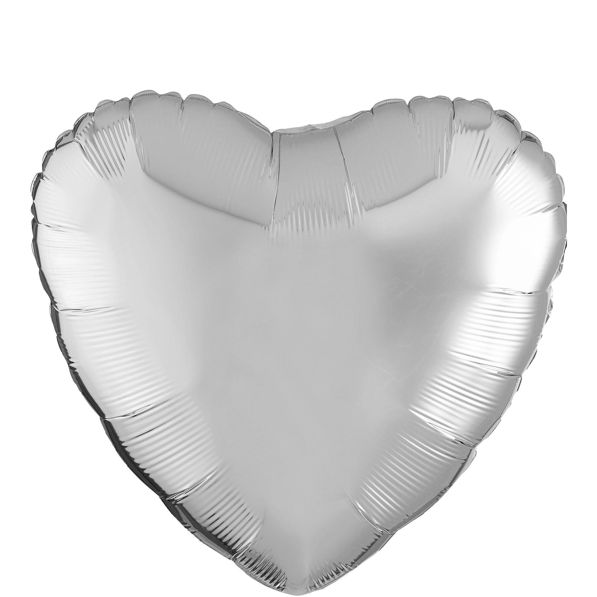 Heart Balloon. 17in. Assorted Colors - Image 18