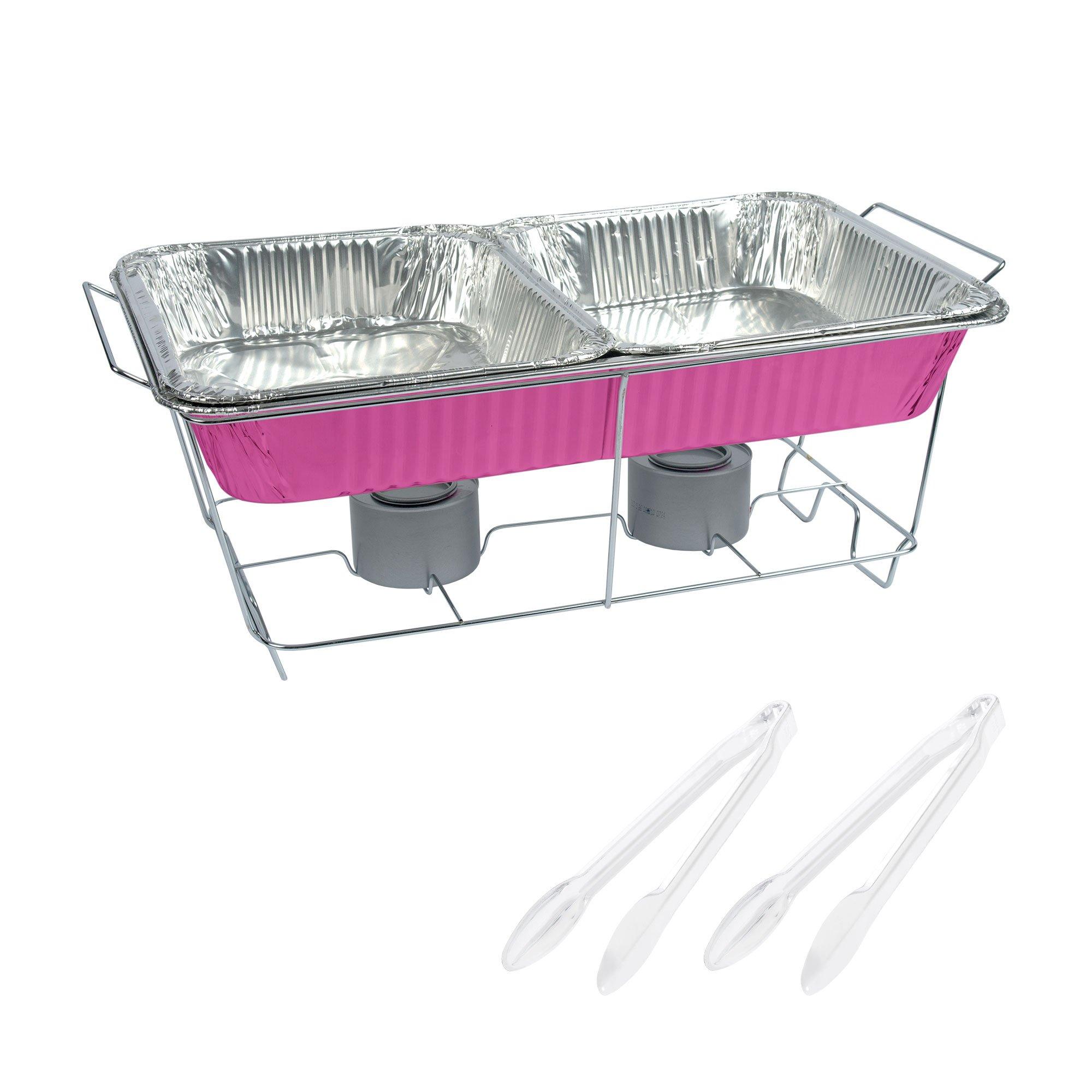 Chafing Dish Buffet Set. 8pc. Assorted Colors - Image 16