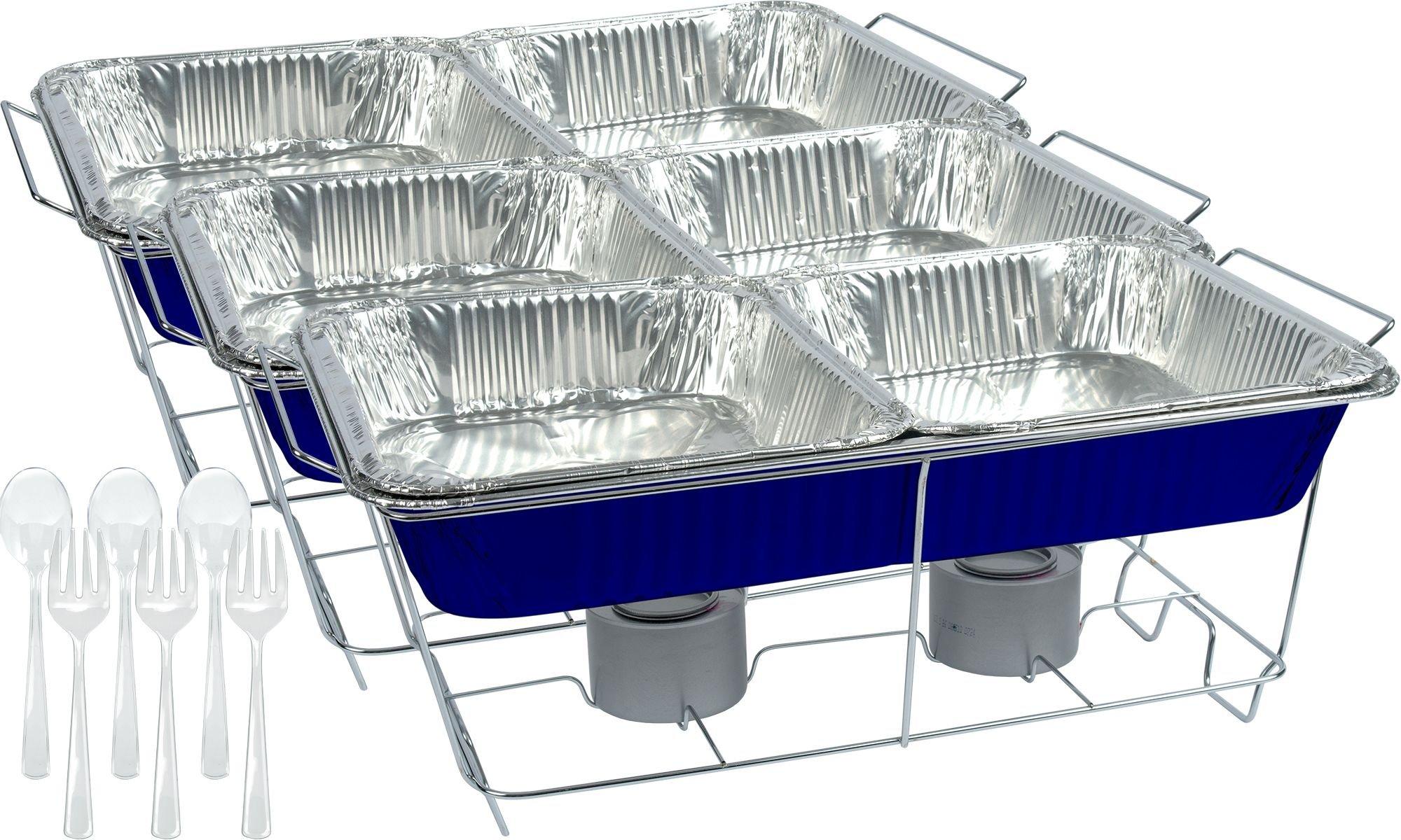 Chafing Dish Buffet Set. 24pc. Assorted Colors - Image 30