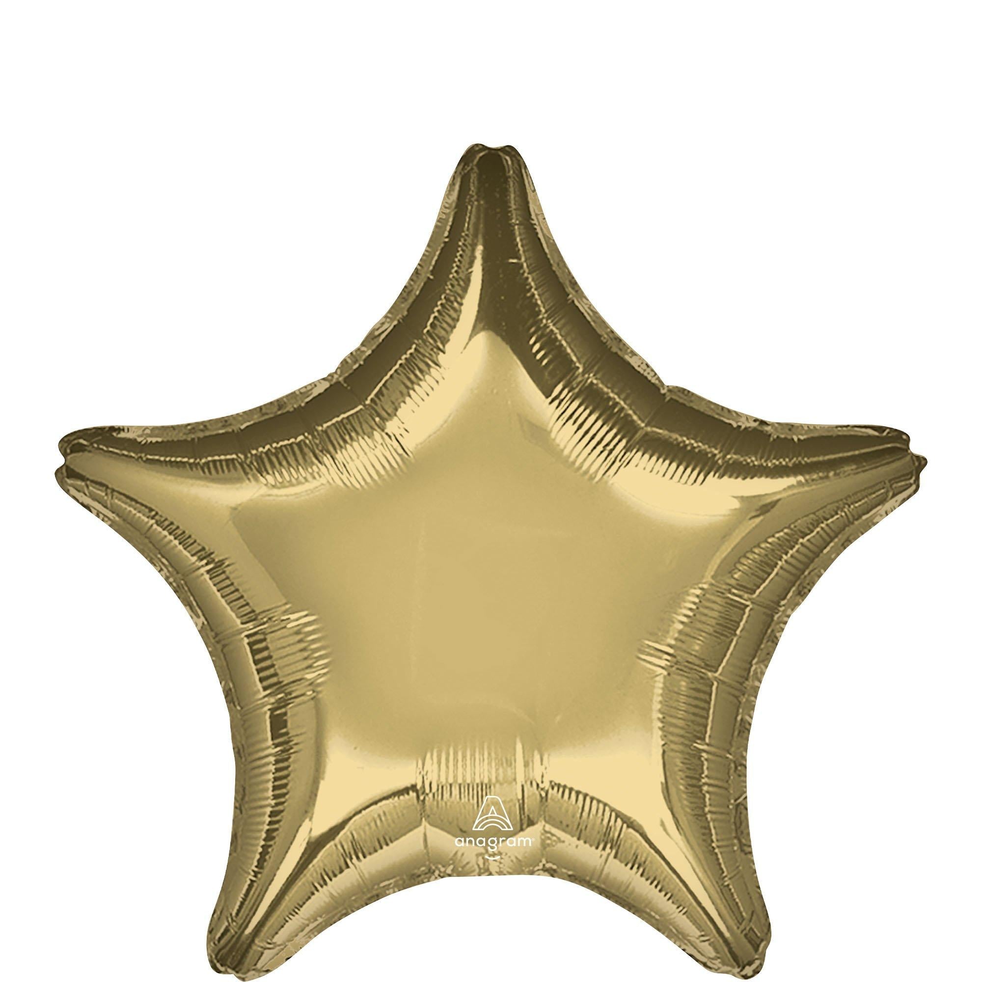 Star Foil Balloon. 19in. Assorted Colors