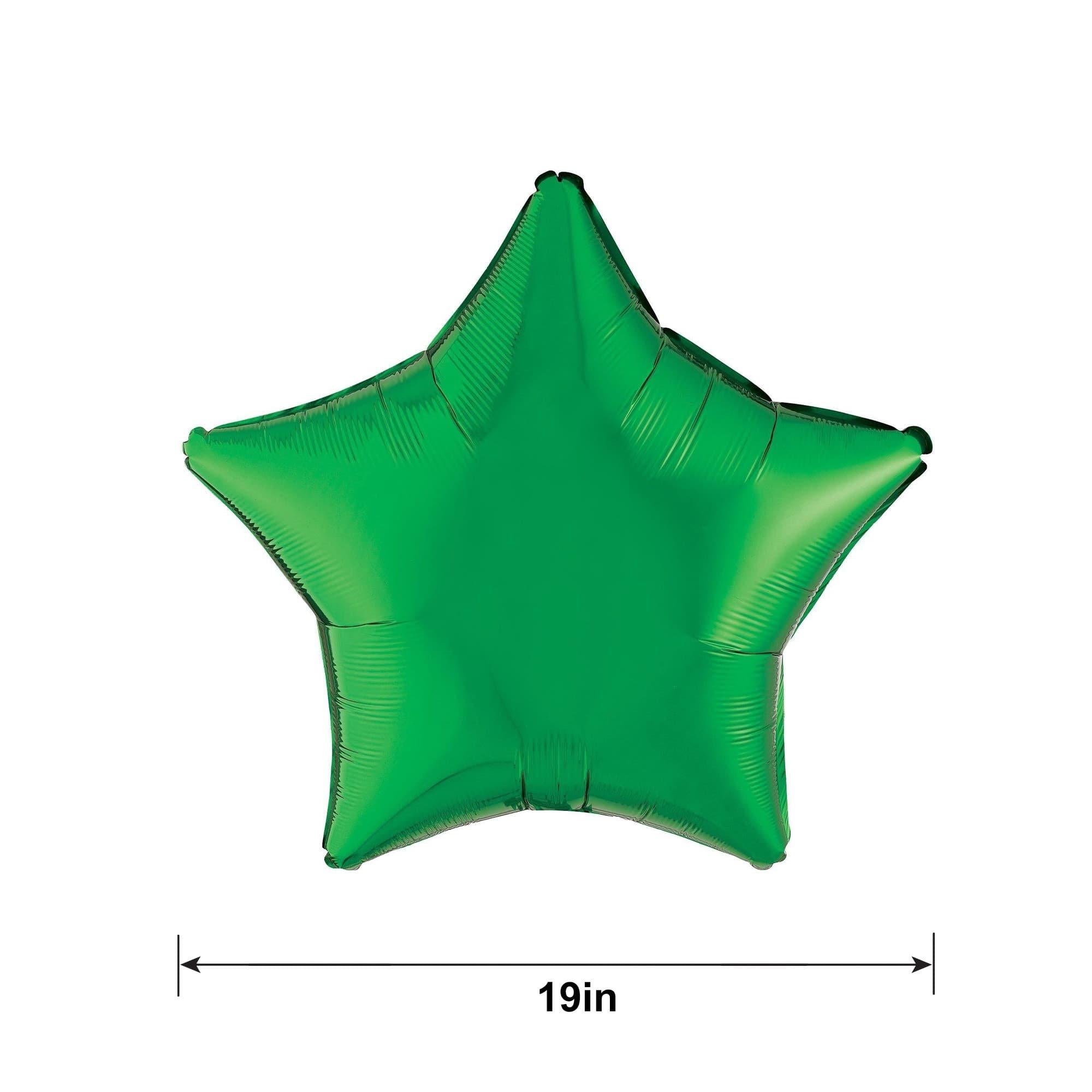 Star Foil Balloon. 19in. Assorted Colors - Image 17