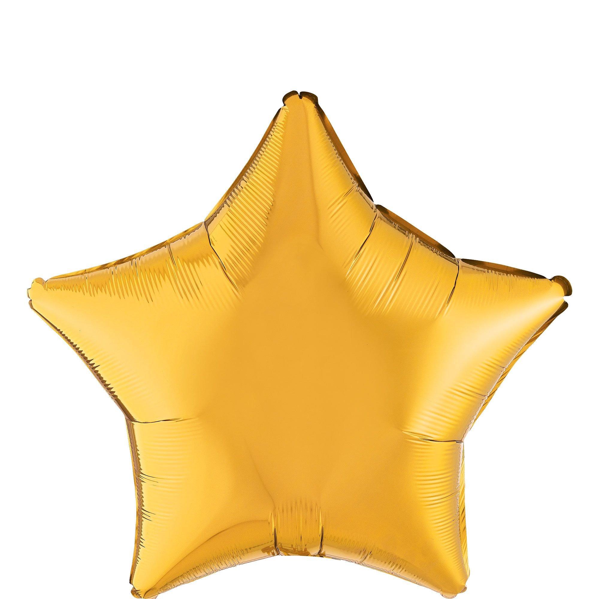Star Foil Balloon. 19in. Assorted Colors - Image 18