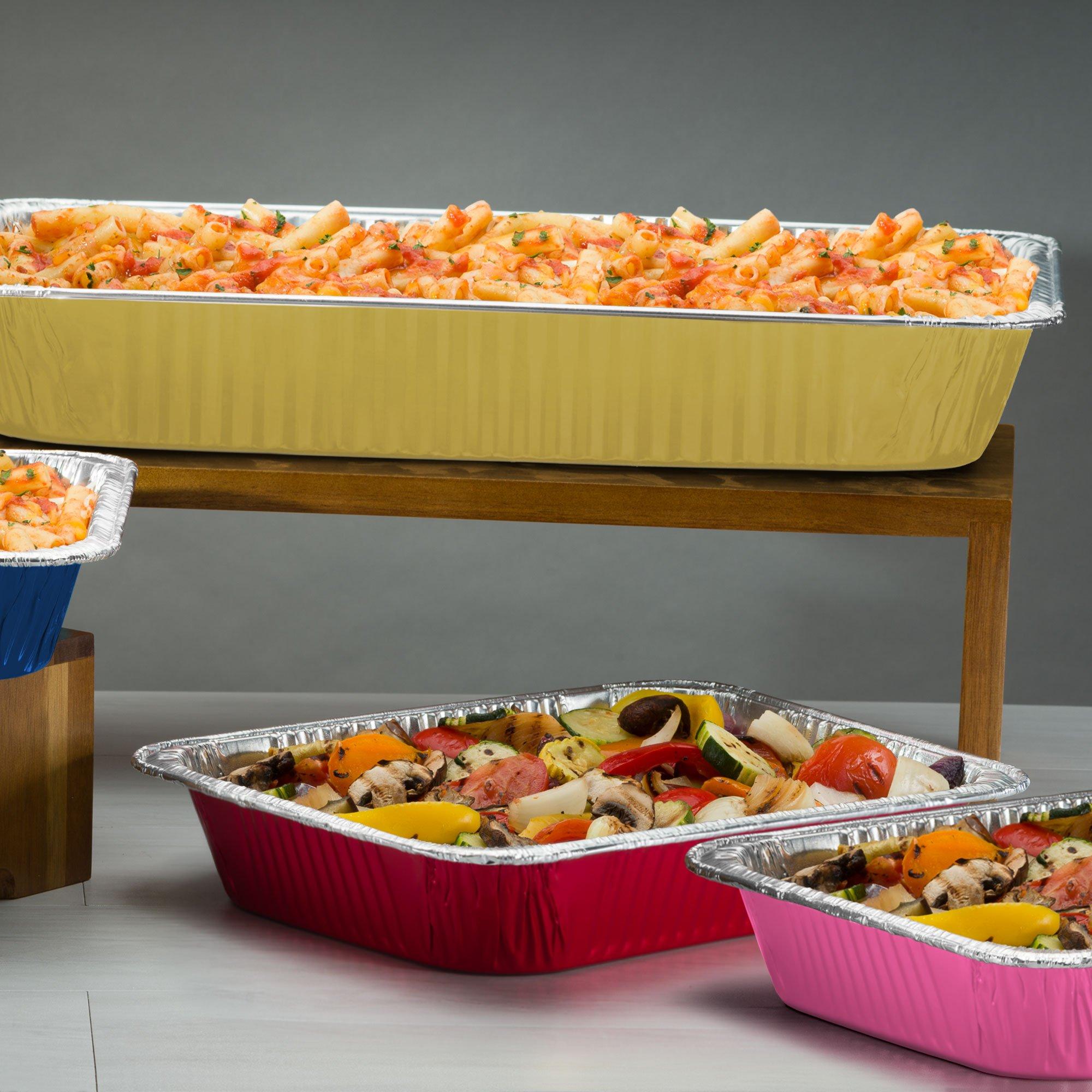 Aluminum Full Chafing Dish Steam Pan. Assorted Colors - Image 7
