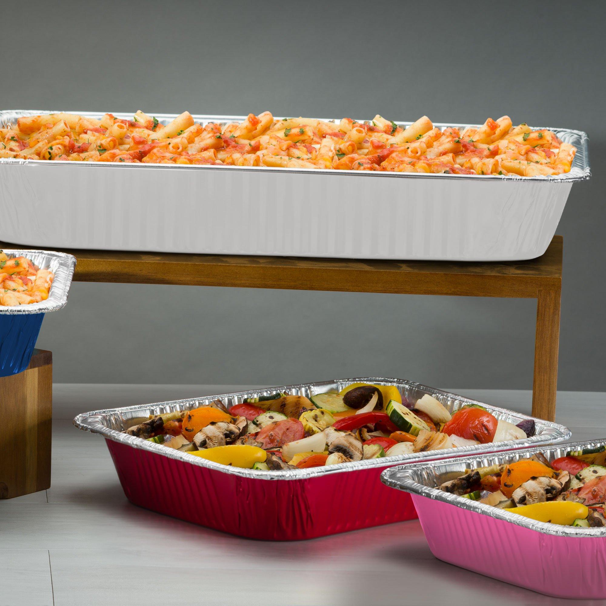 Aluminum Full Chafing Dish Steam Pan. Assorted Colors - Image 12