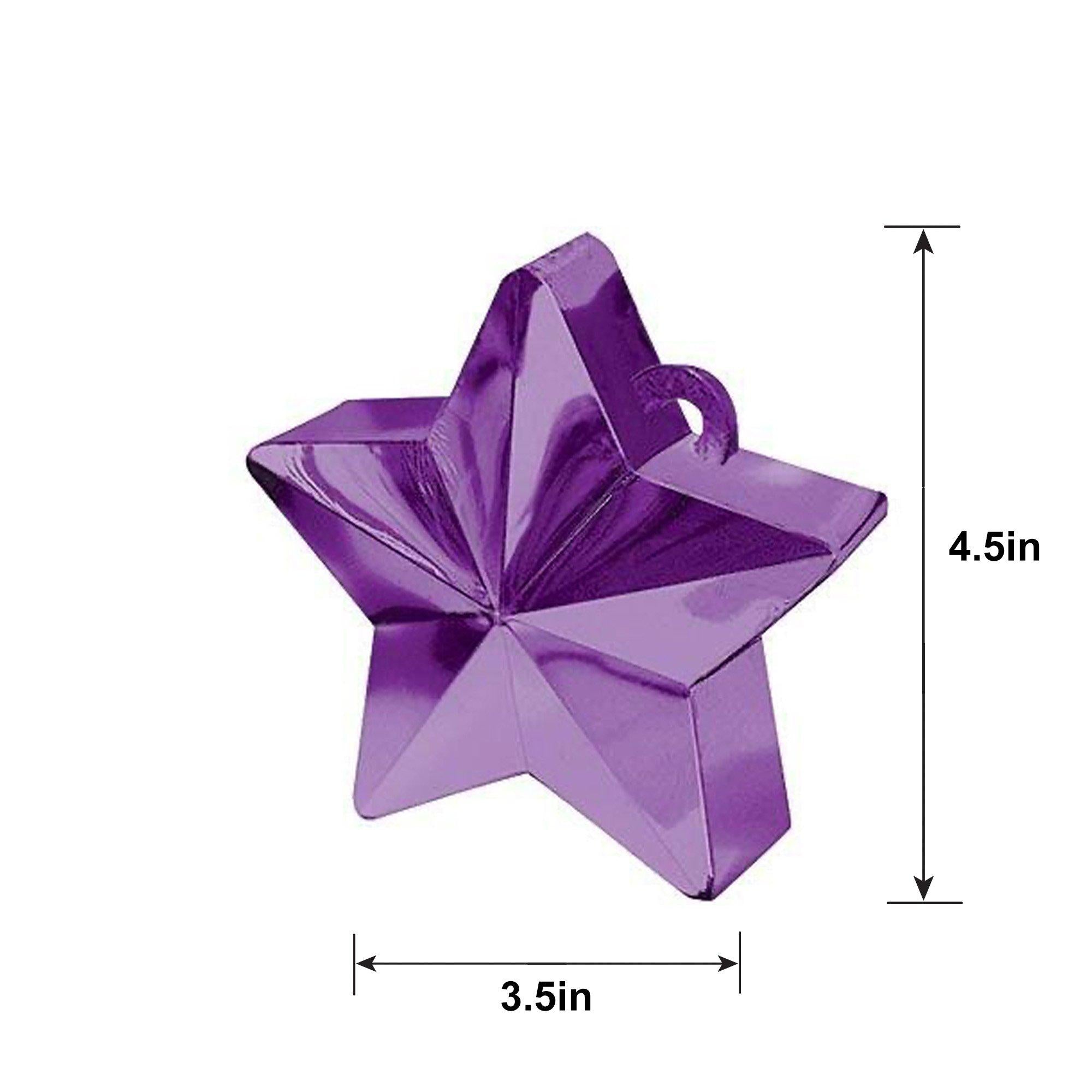 Star Balloon Weight. 6oz. Assorted Colors - Image 13