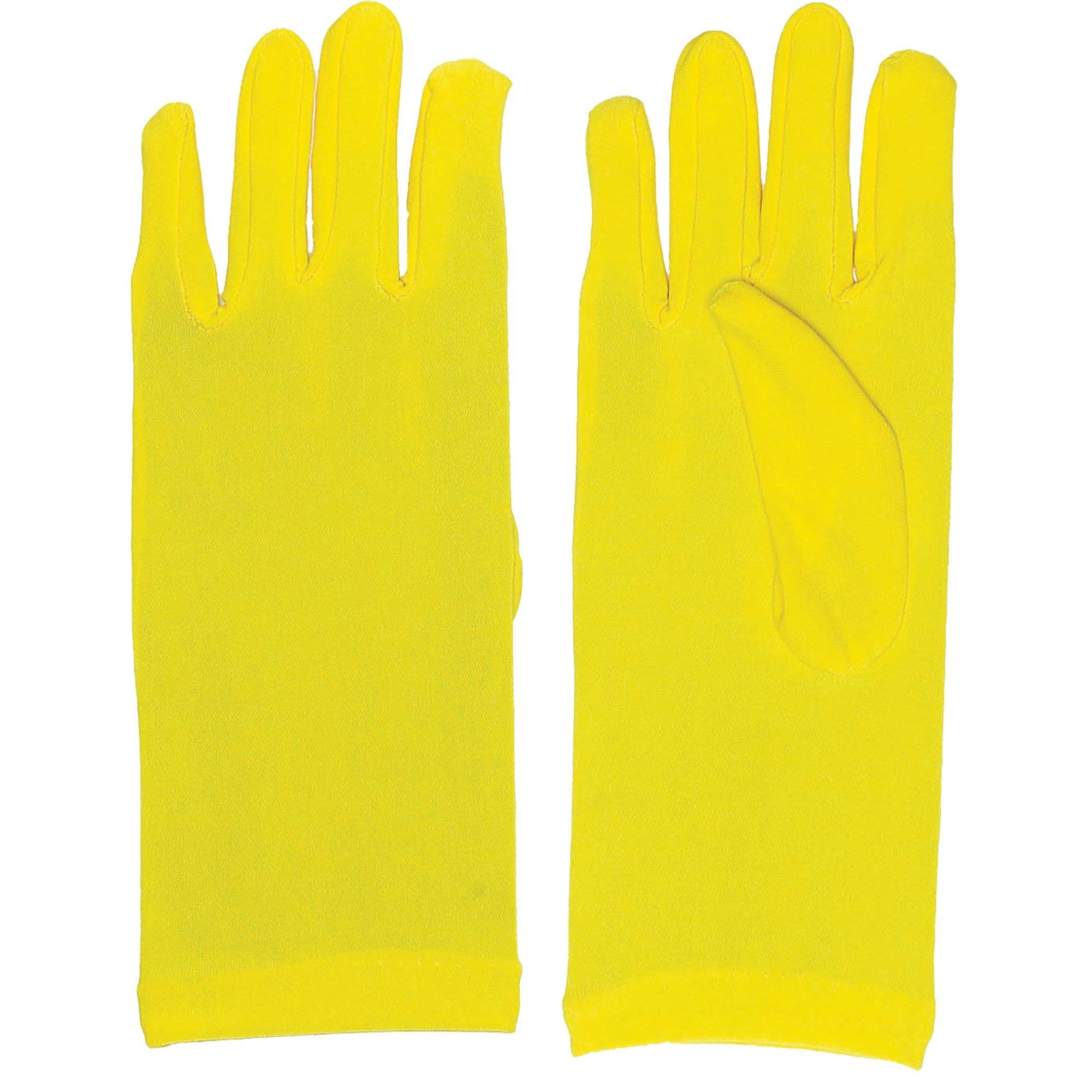 Adult Short Costume Dress Gloves. Assorted Colors - Image 14