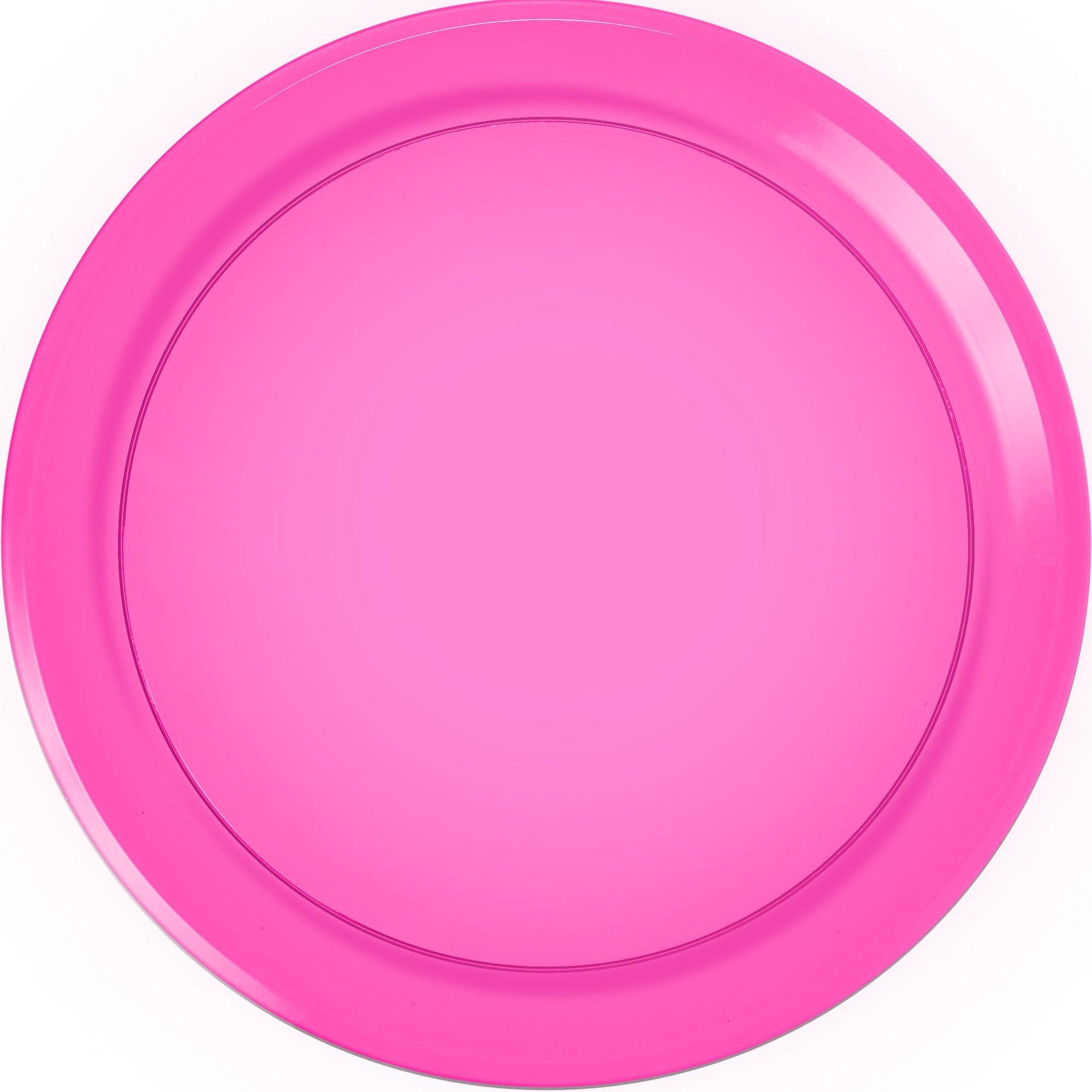 Plastic Round Platter. Assorted Colors - Image 6