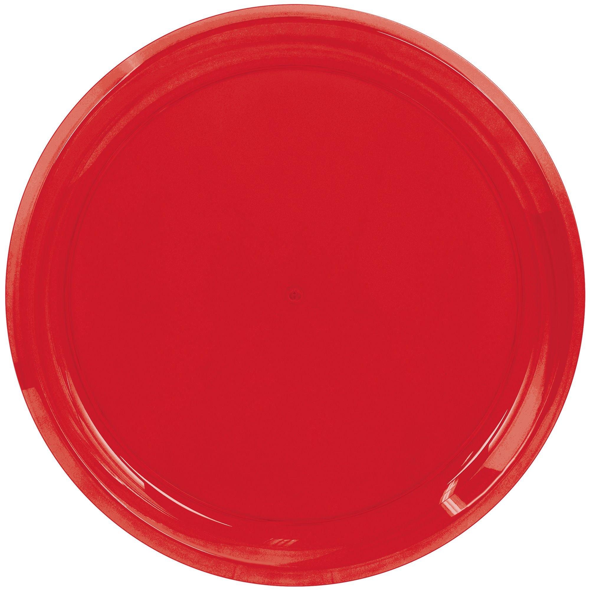 Plastic Round Platter. Assorted Colors - Image 10
