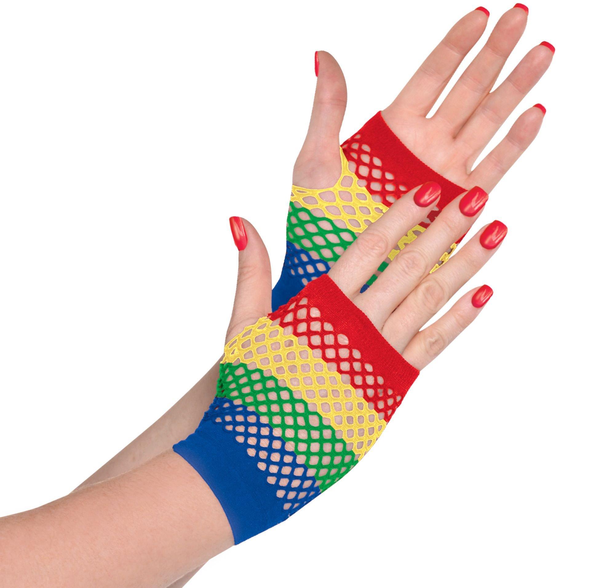 Fishnet Glovelettes. Assorted Colors - Image 9