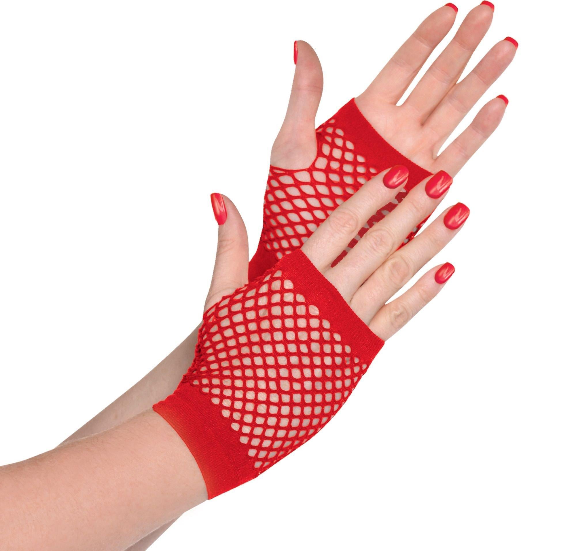 Fishnet Glovelettes. Assorted Colors - Image 10