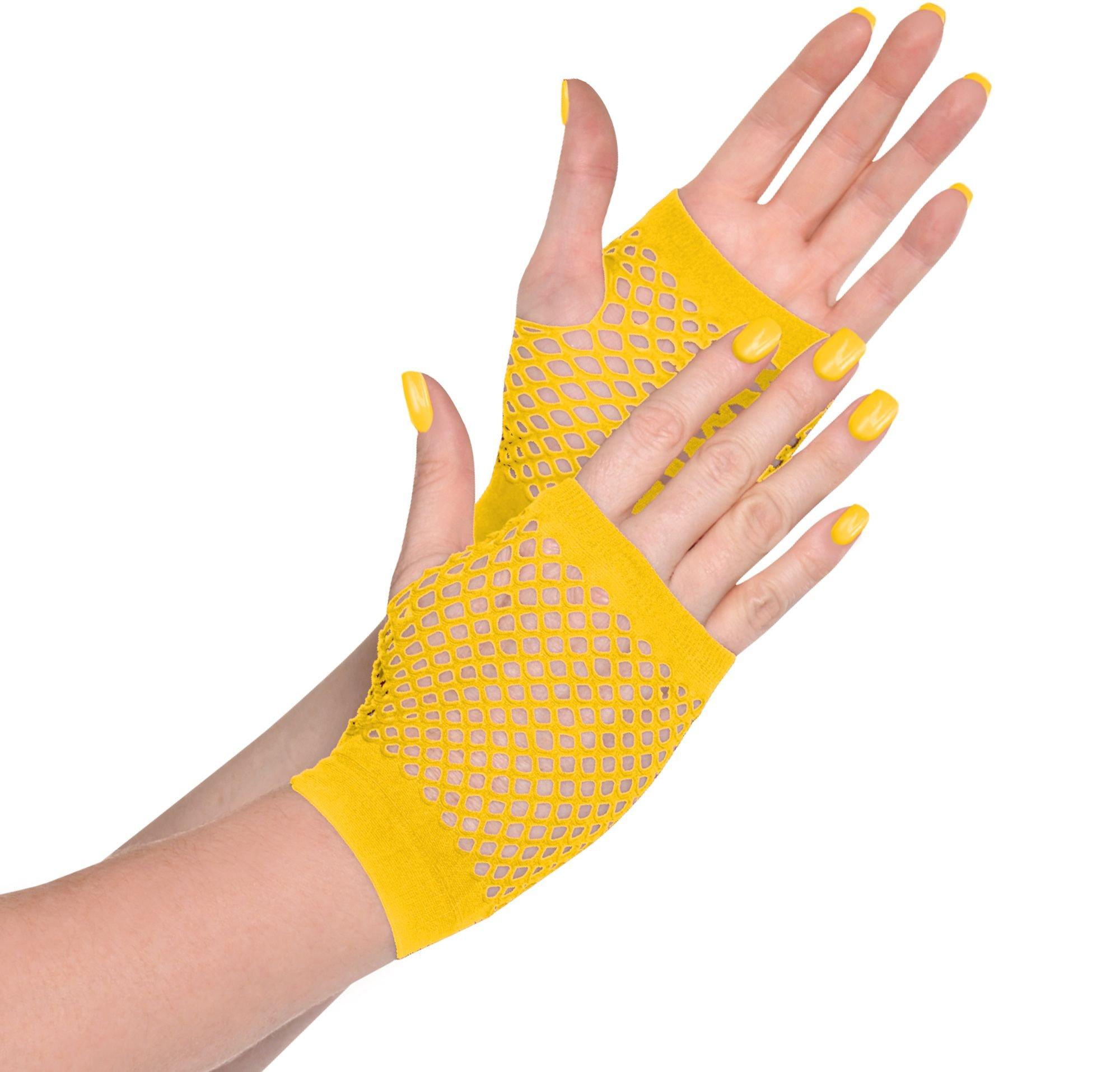 Fishnet Glovelettes. Assorted Colors - Image 15