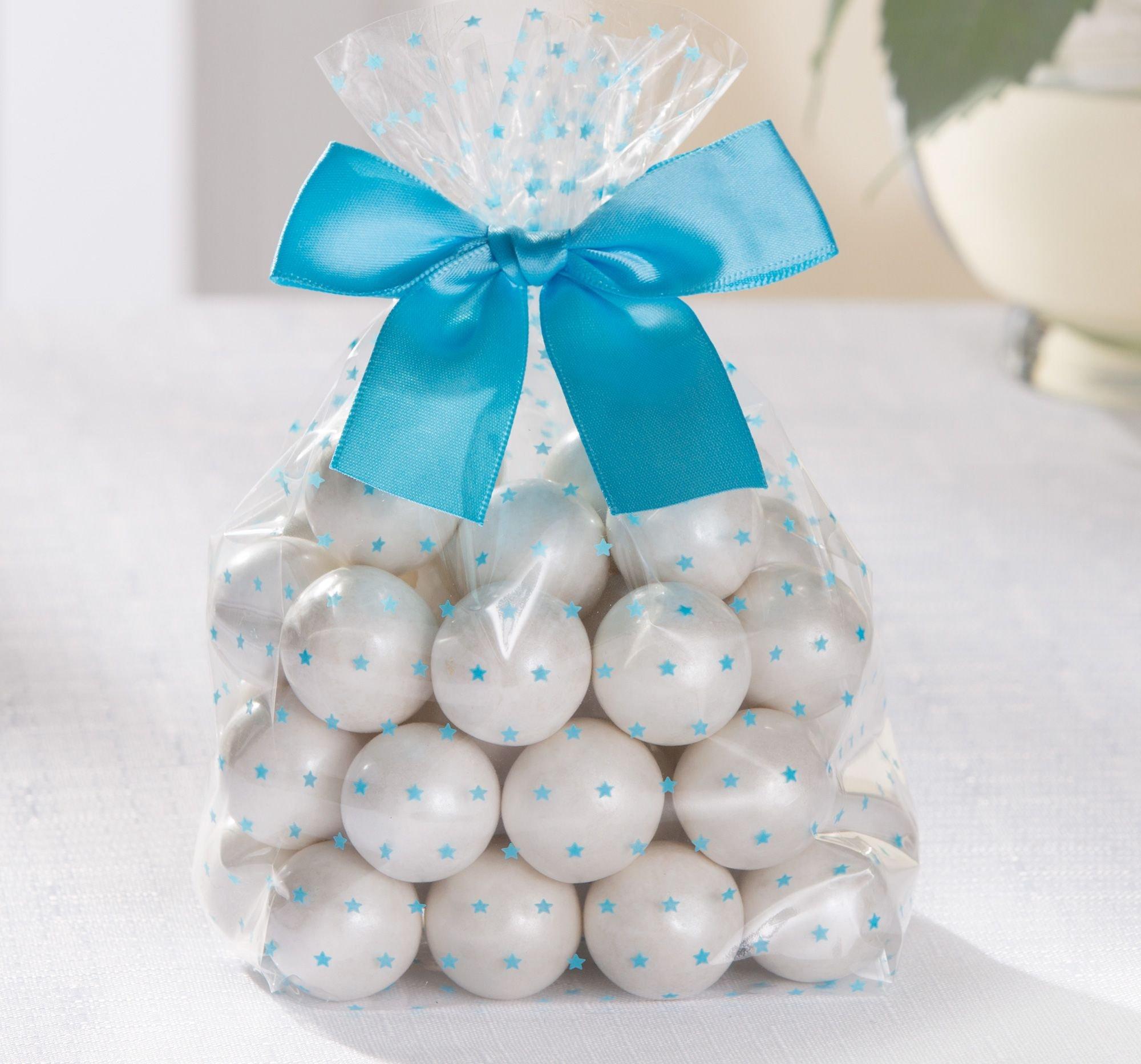Polka Dot Treat Bags with Bows. 12ct. Assorted Colors - Image 2