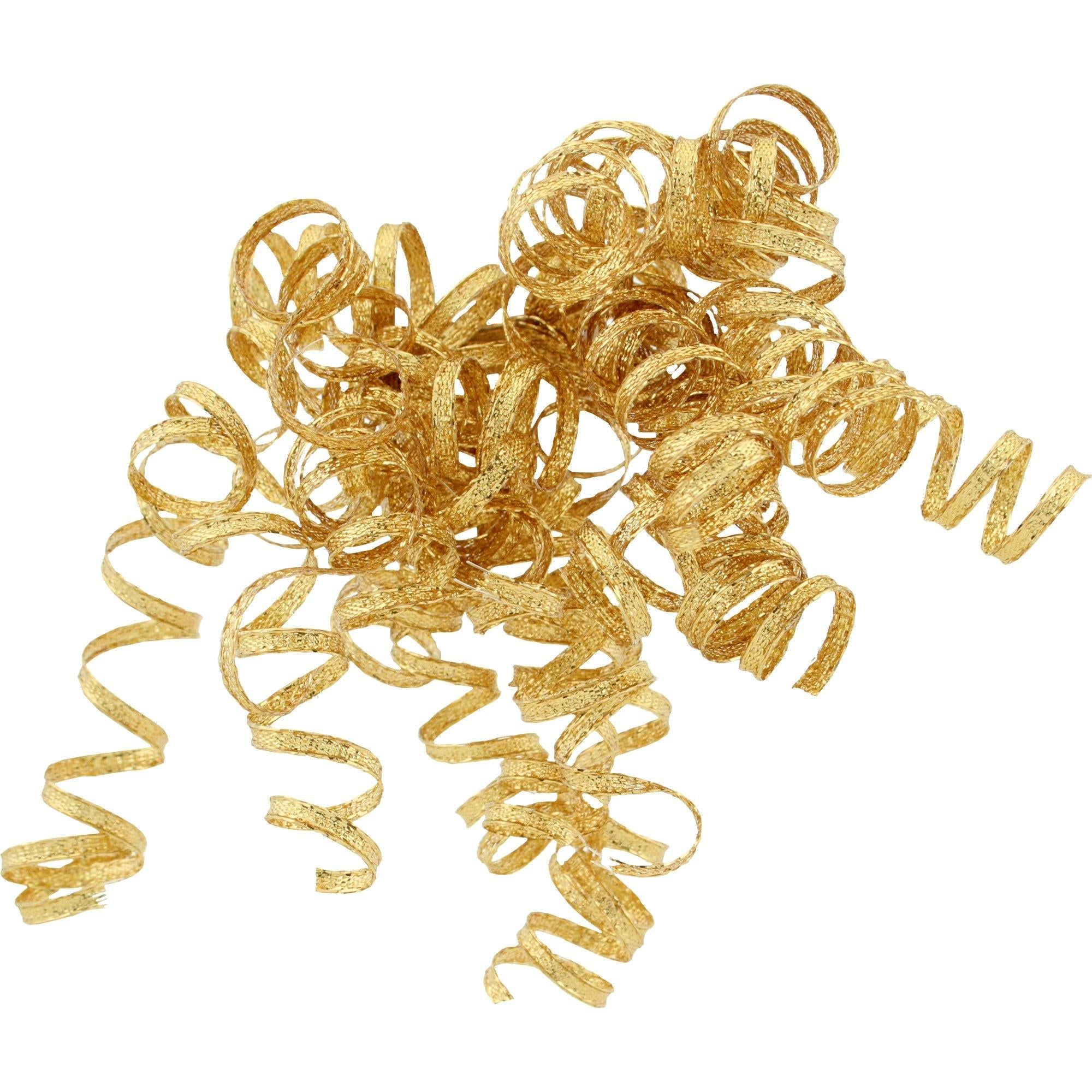 Glitter Curled Gift Ribbons. Assorted Colors - Image 2