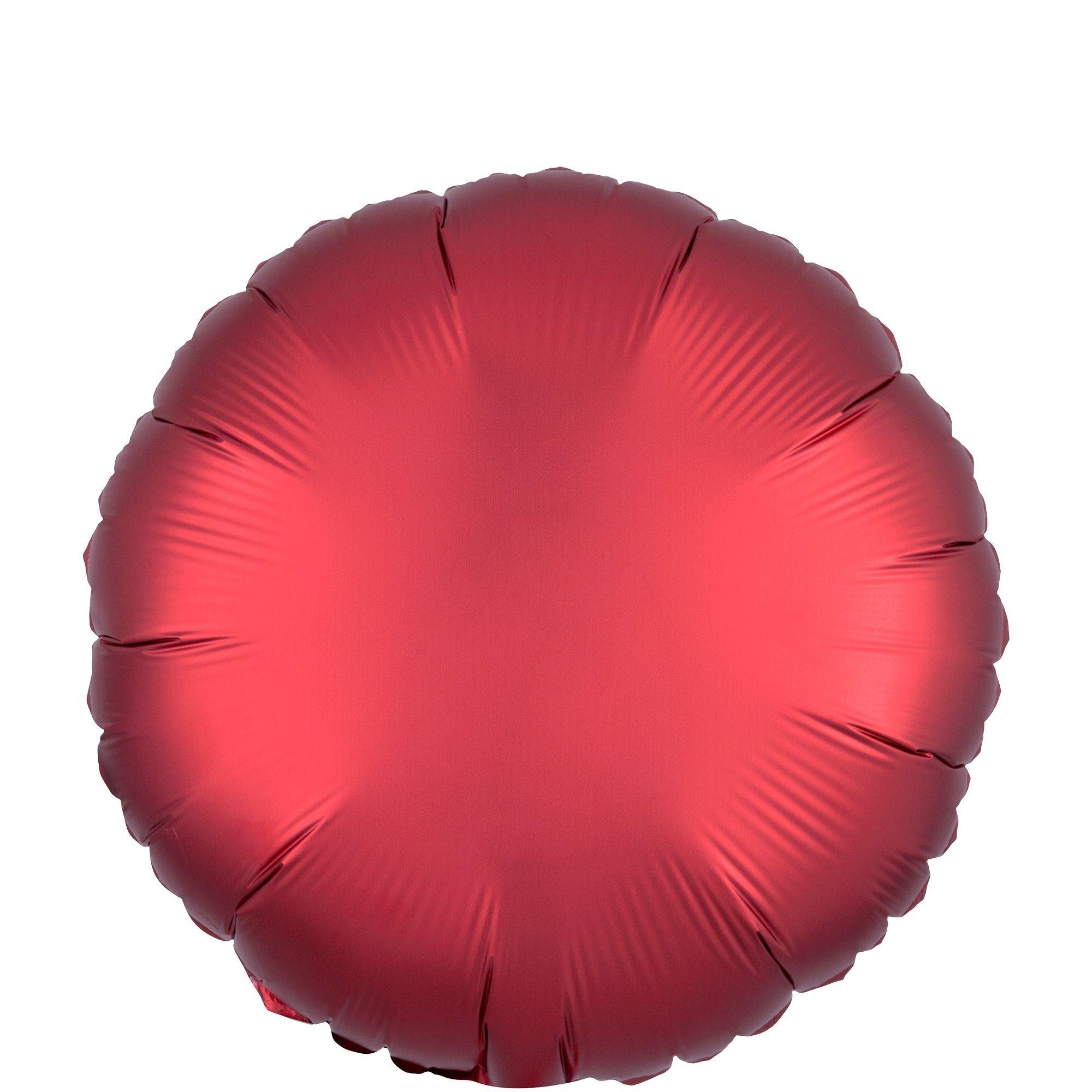 Satin Round Balloon. 17in. Assorted Colors - Image 8